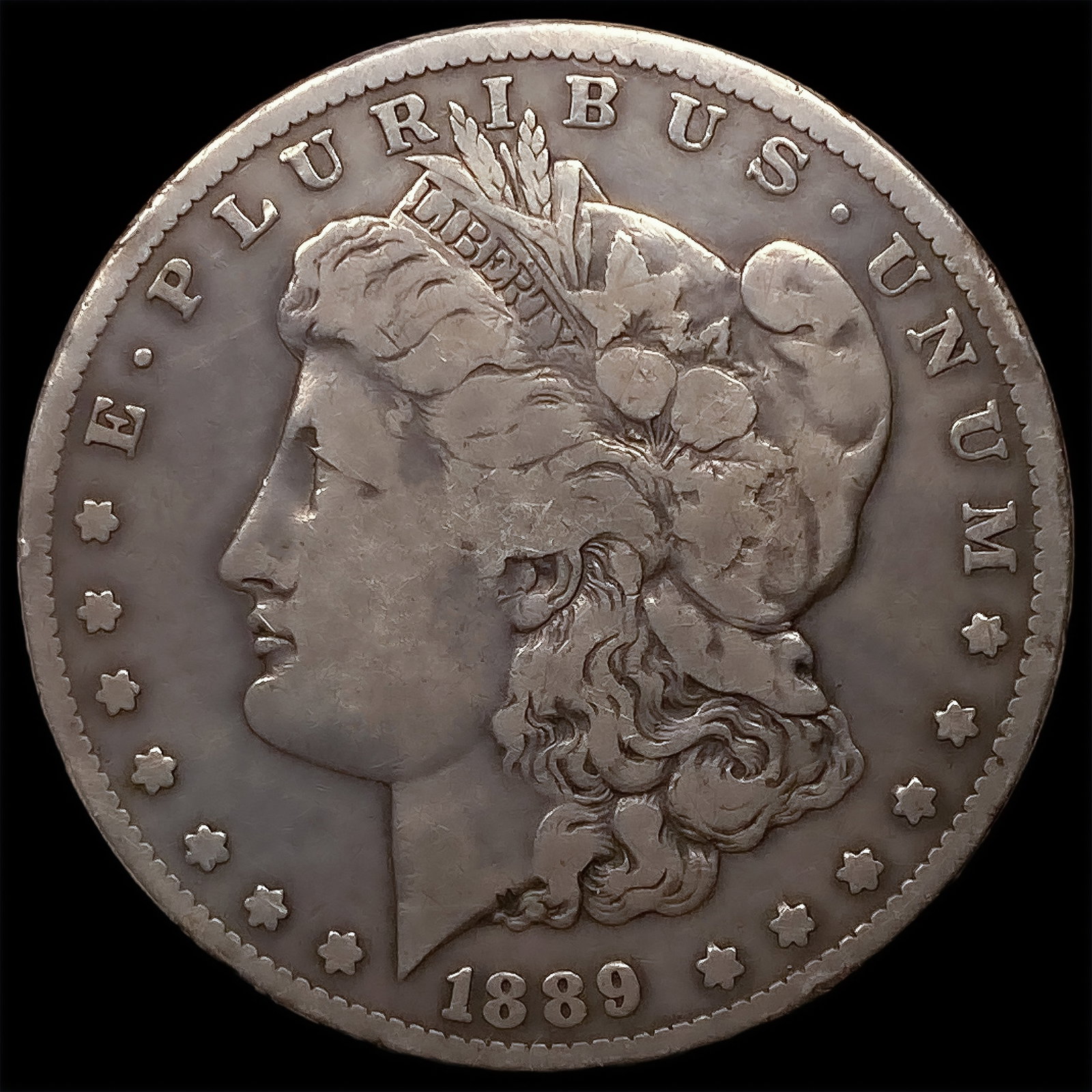 1889-CC Morgan Silver Dollar: 1889-CC Morgan Silver Dollar