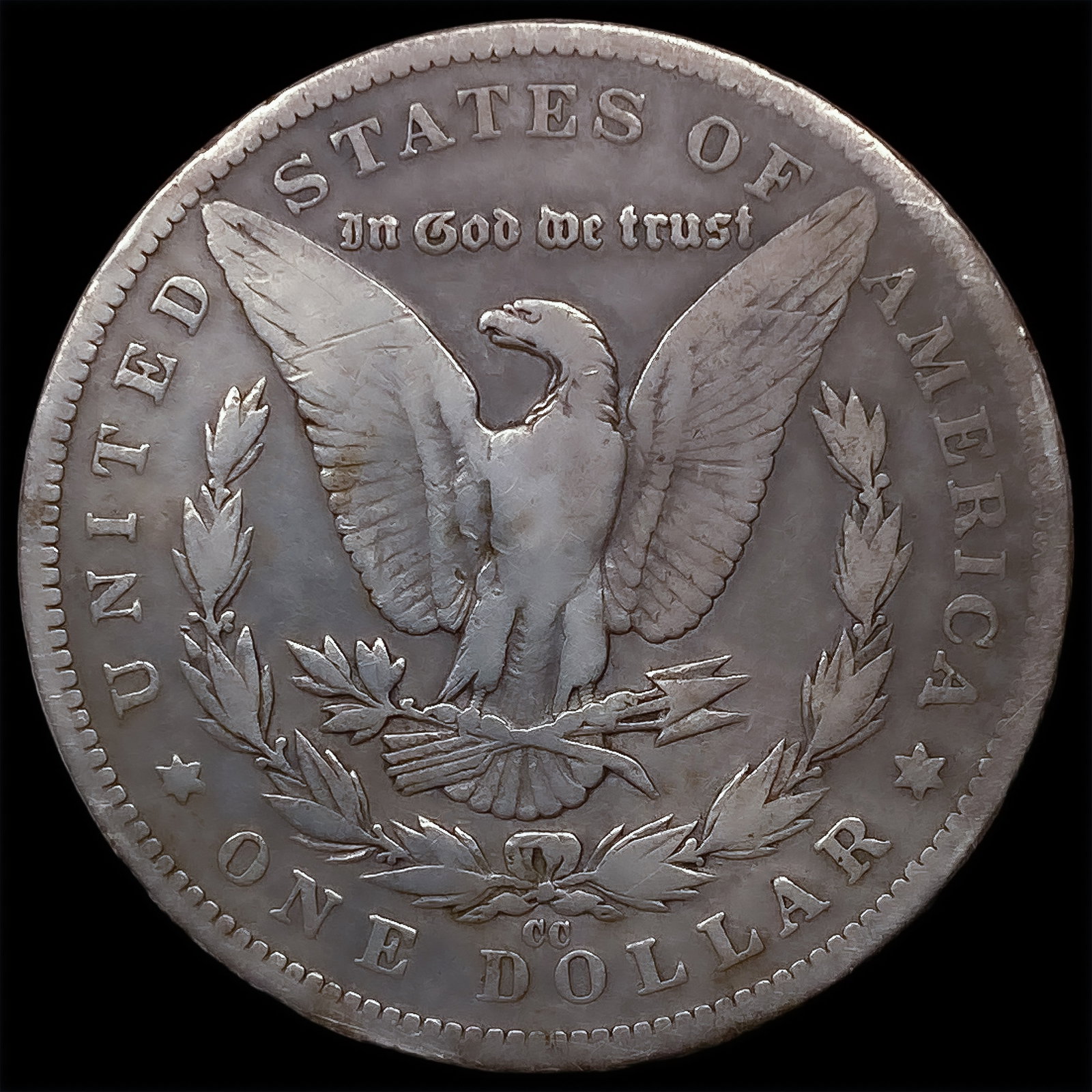 1889-CC Morgan Silver Dollar - 2