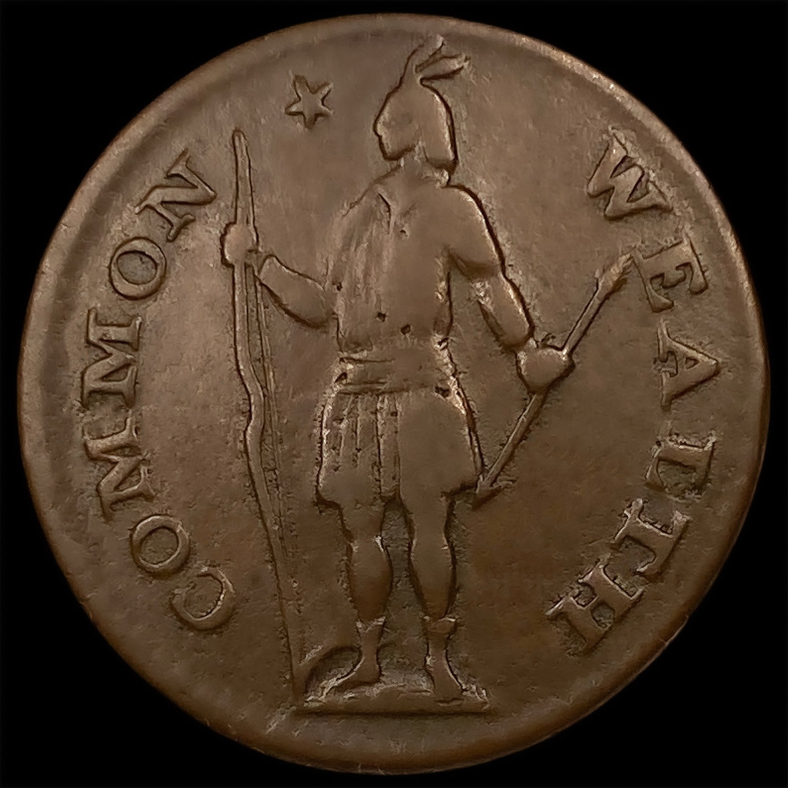 1787 Massachusetts 1/2 Cent: 1787 Massachusetts 1/2 Cent