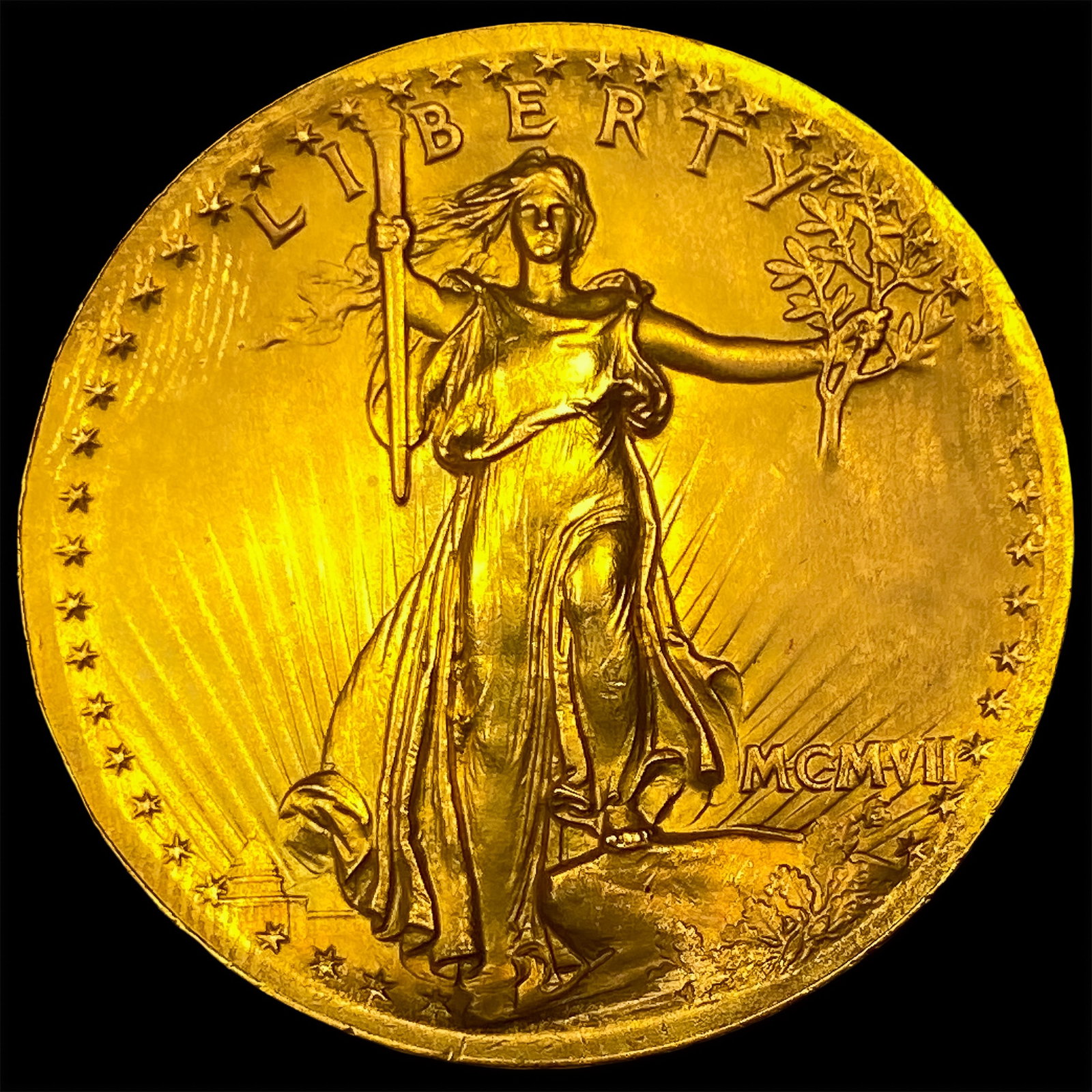 1907 High Relief $20 Gold Double Eagle (1 of 2)