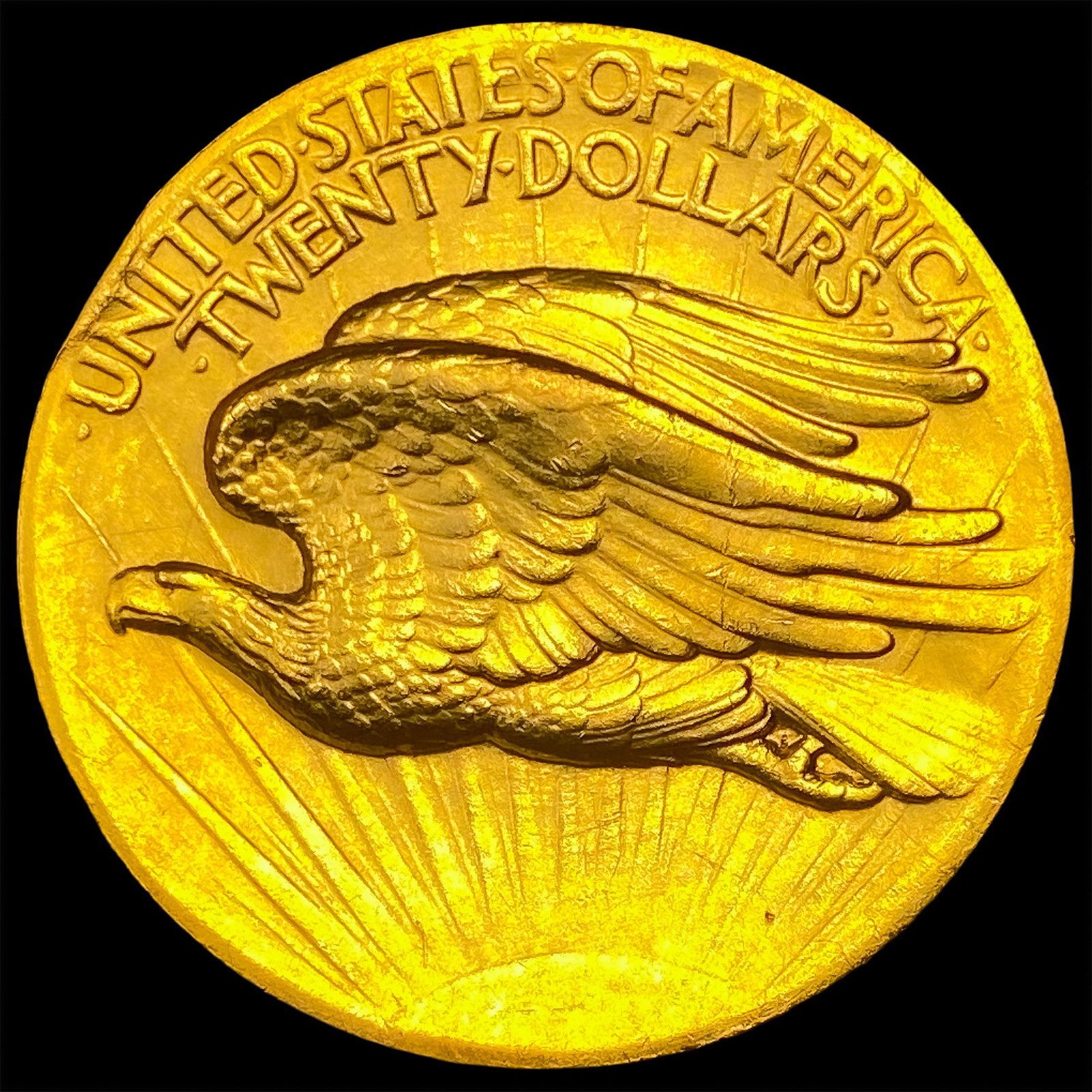 1907 High Relief $20 Gold Double Eagle - 2