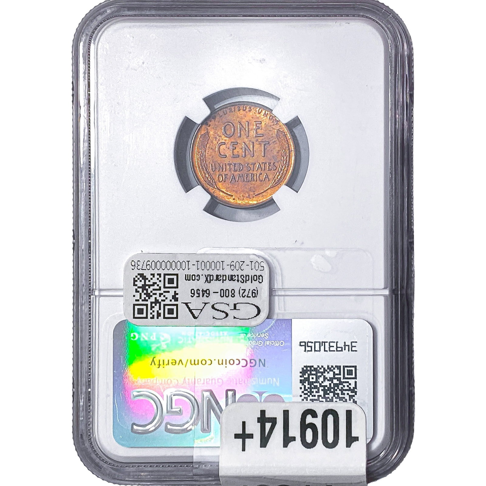 1928-D Wheat Cent NGC MS65 RD - 2