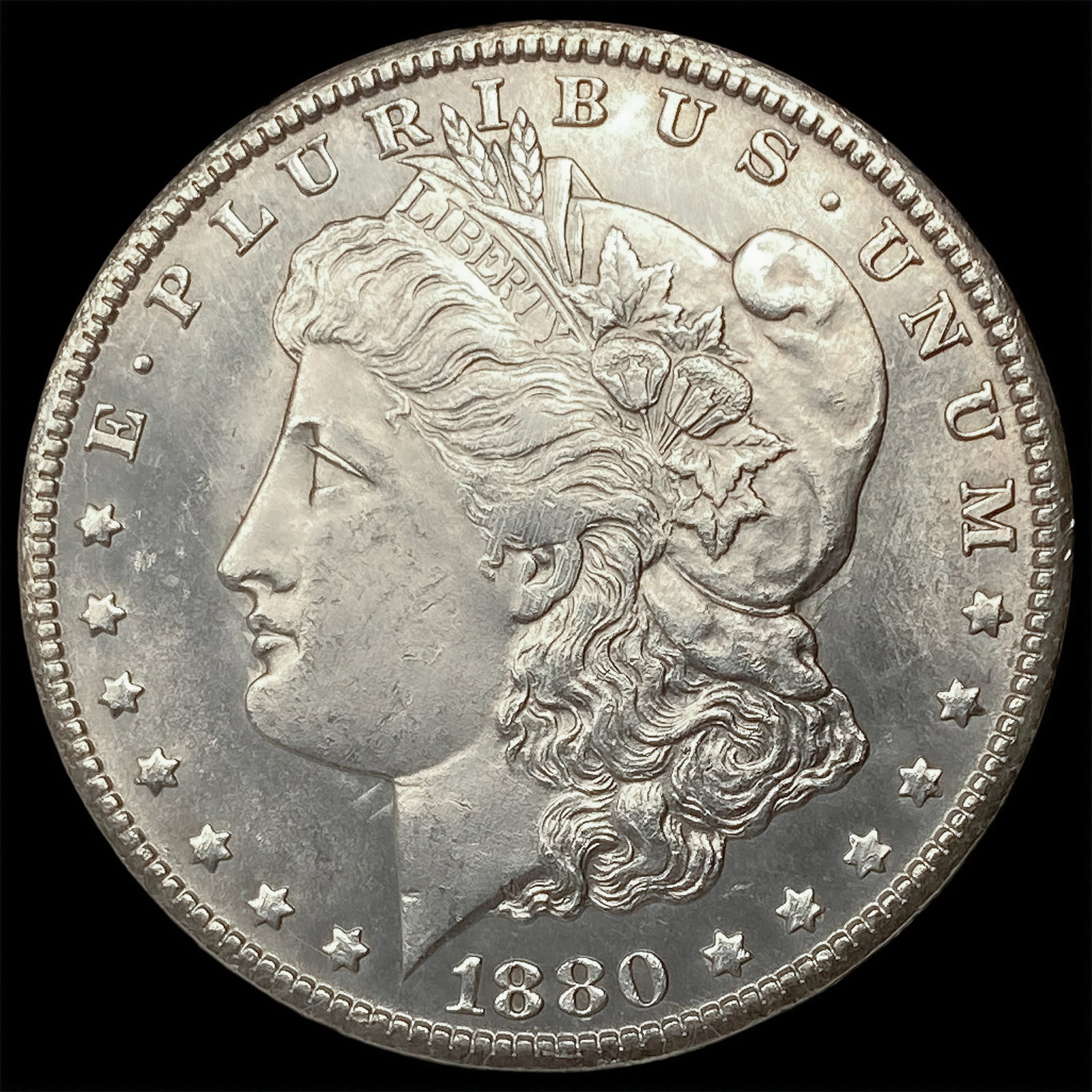 1880-CC Morgan Silver Dollar: 1880-CC Morgan Silver Dollar
