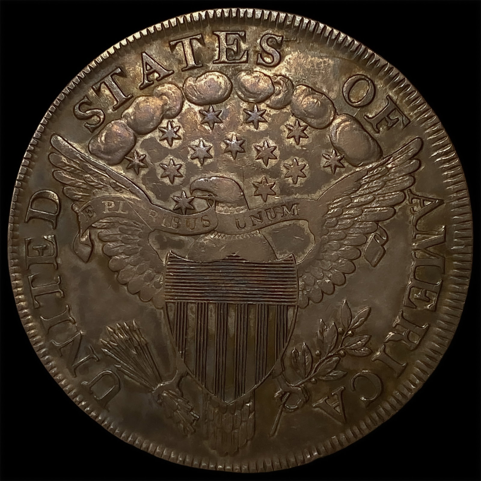 1799 B-8, BB-165 Draped Bust Dollar - 2
