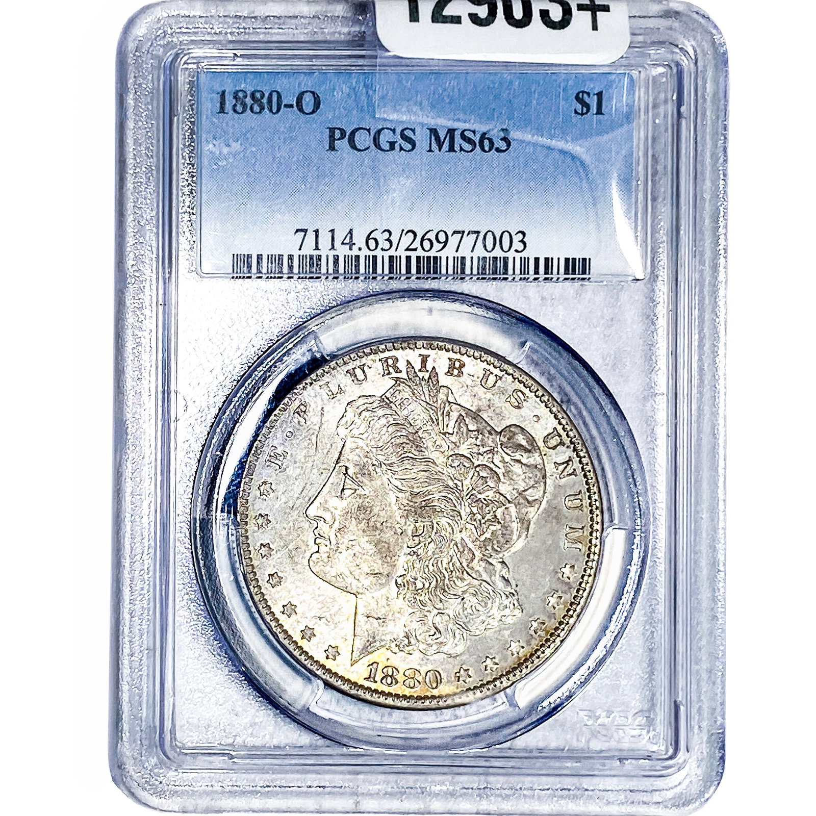 1880-O Morgan Silver Dollar PCGS MS63 (1 of 4)