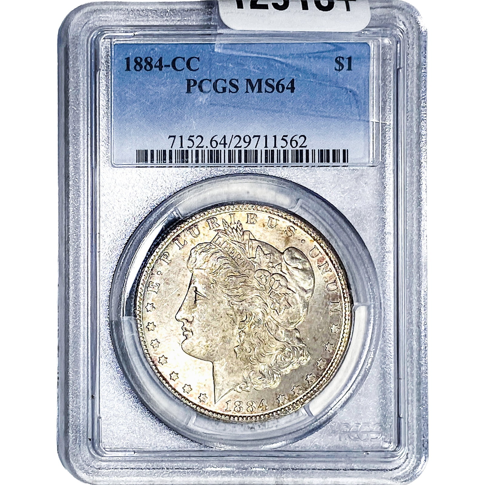 1884-CC Morgan Silver Dollar PCGS MS64 (1 of 4)