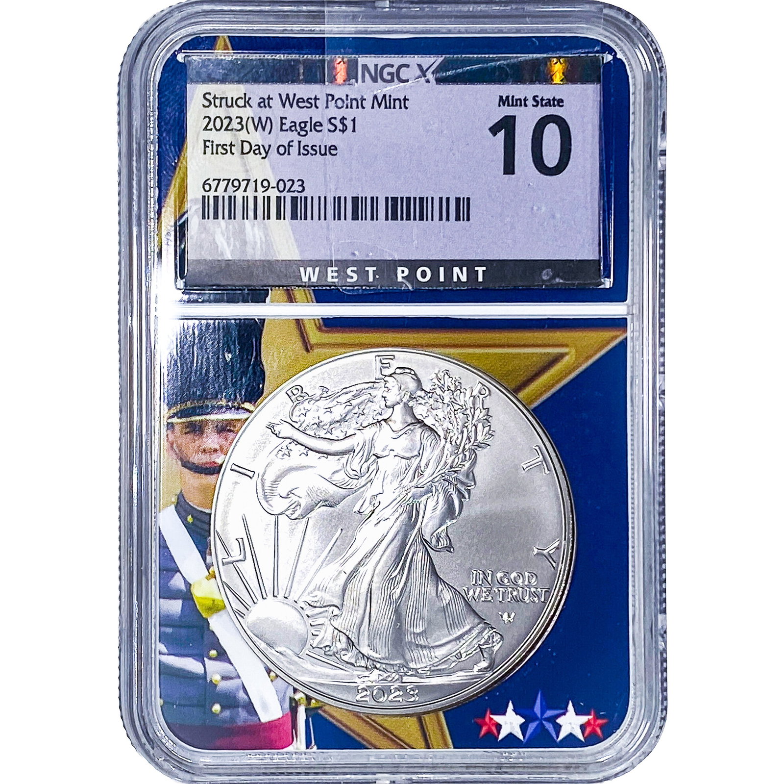 2023 Silver Eagle NGC MS10: 2023 Silver Eagle NGC MS10