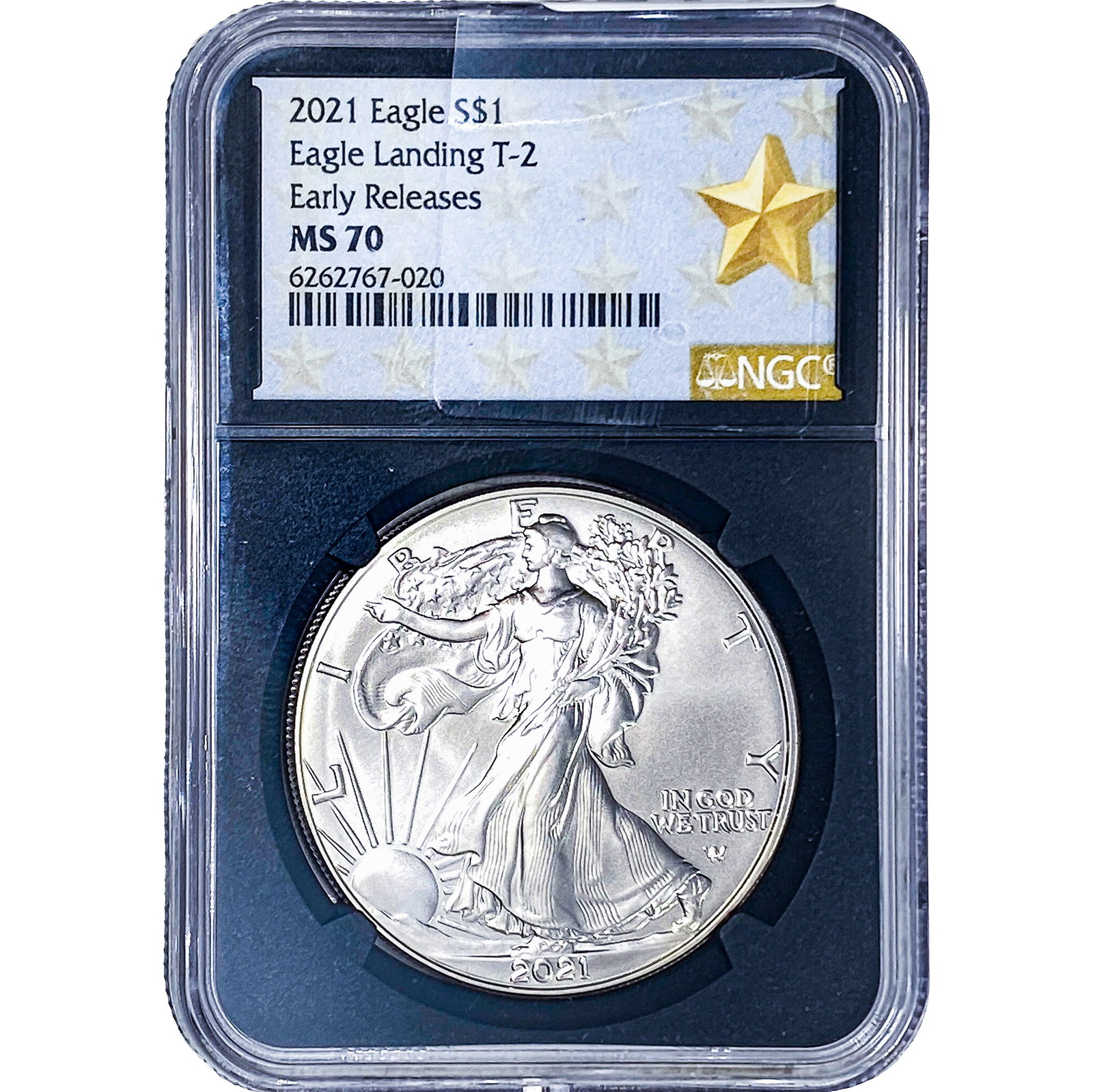 2021 Silver Eagle NGC MS70: 2021 Silver Eagle NGC MS70
