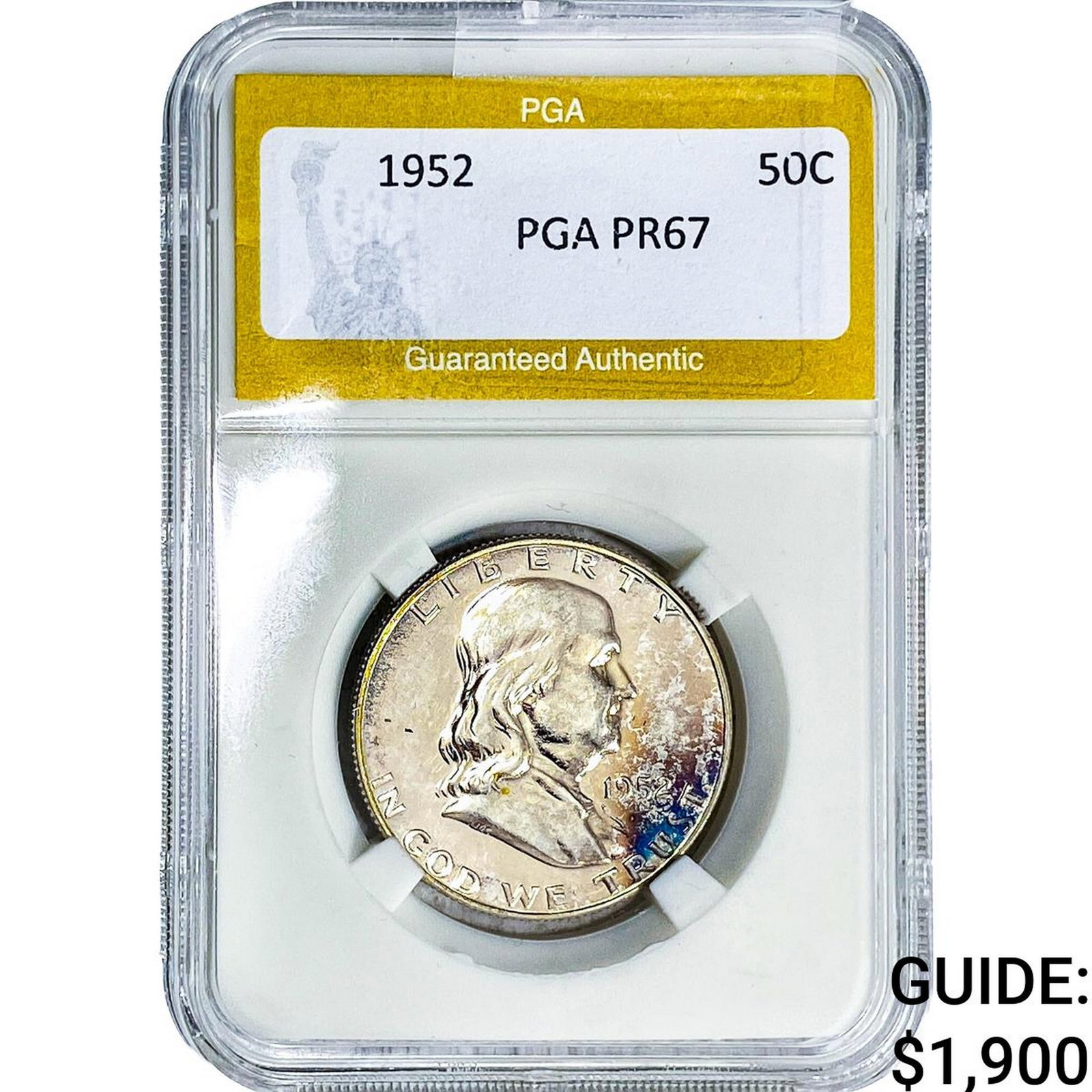 1952 Franklin Half Dollar PGA PR67 (1 of 2)