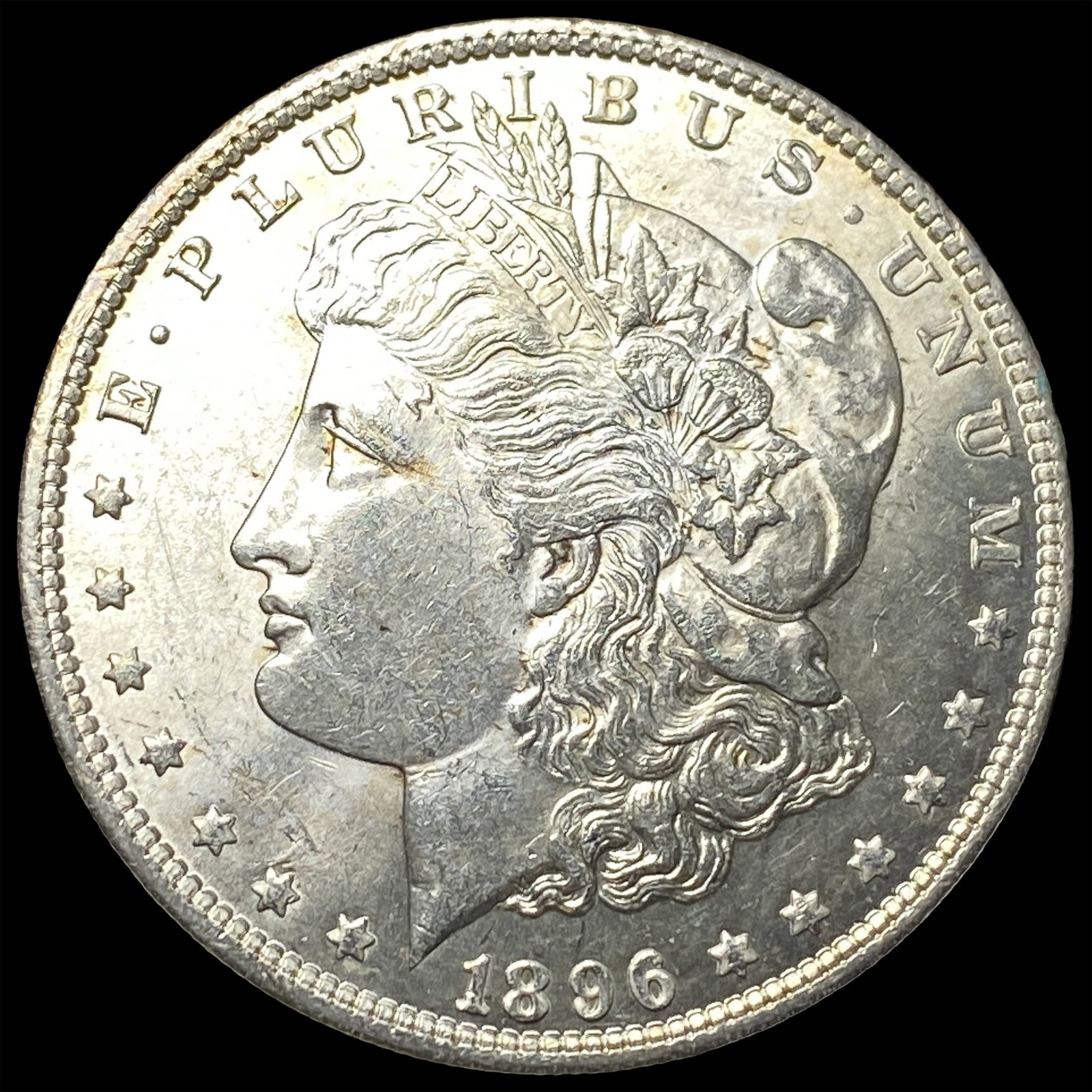 1896 Morgan Silver Dollar UNCIRCULATED: 1896 Morgan Silver Dollar UNCIRCULATED