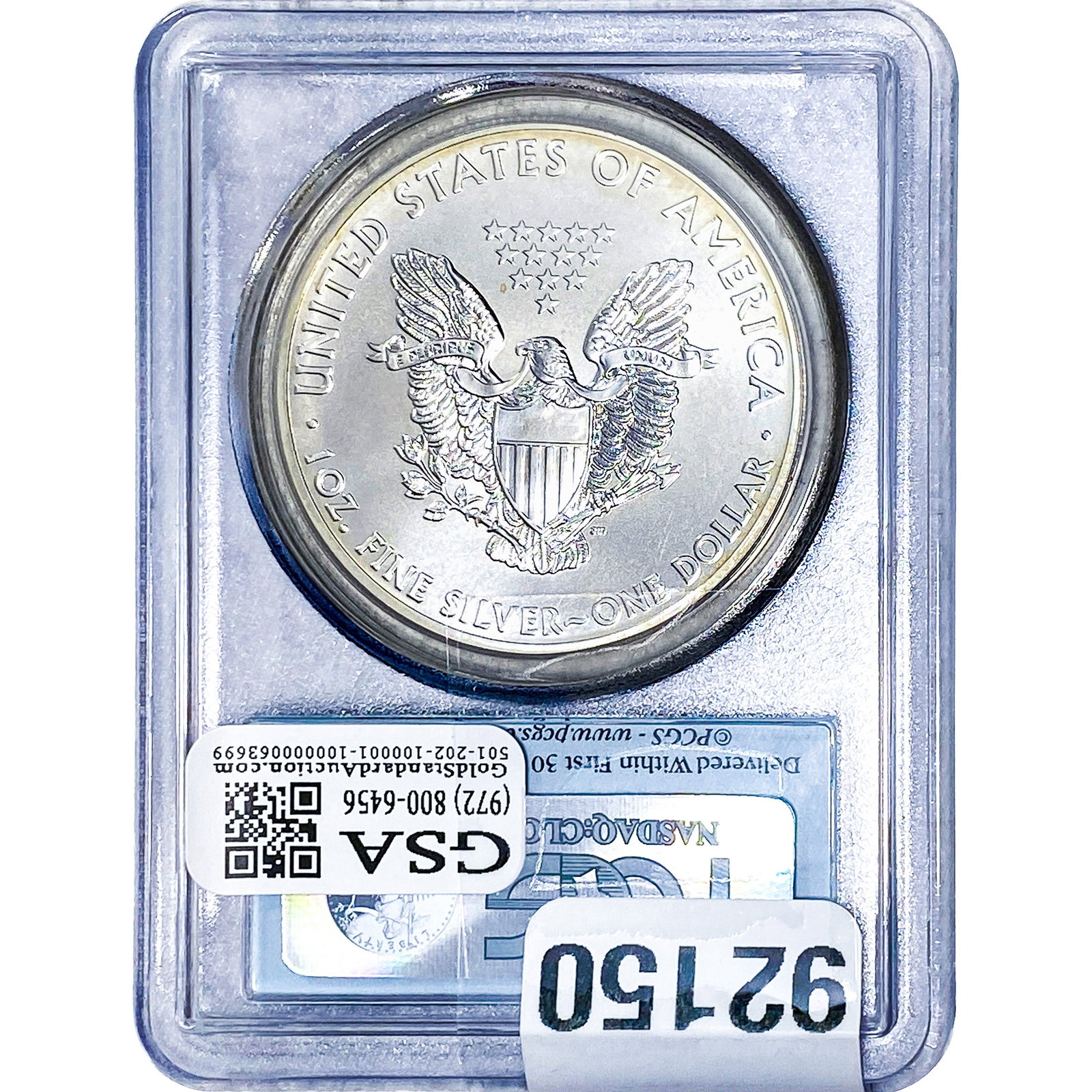 2013 Silver Eagle PCGS MS69 - 2