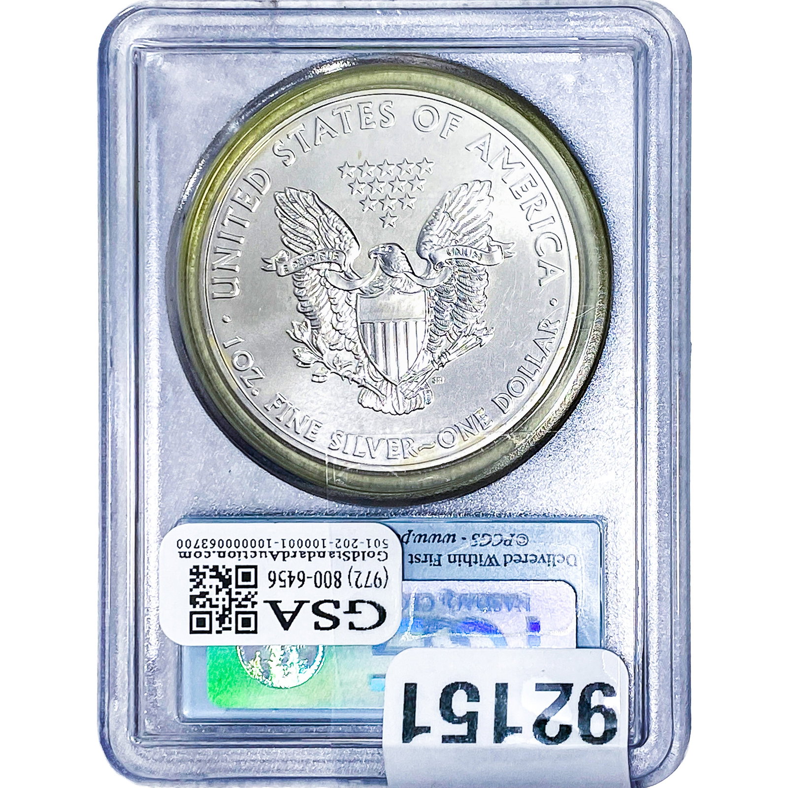 2011 Silver Eagle PCGS MS69 - 2