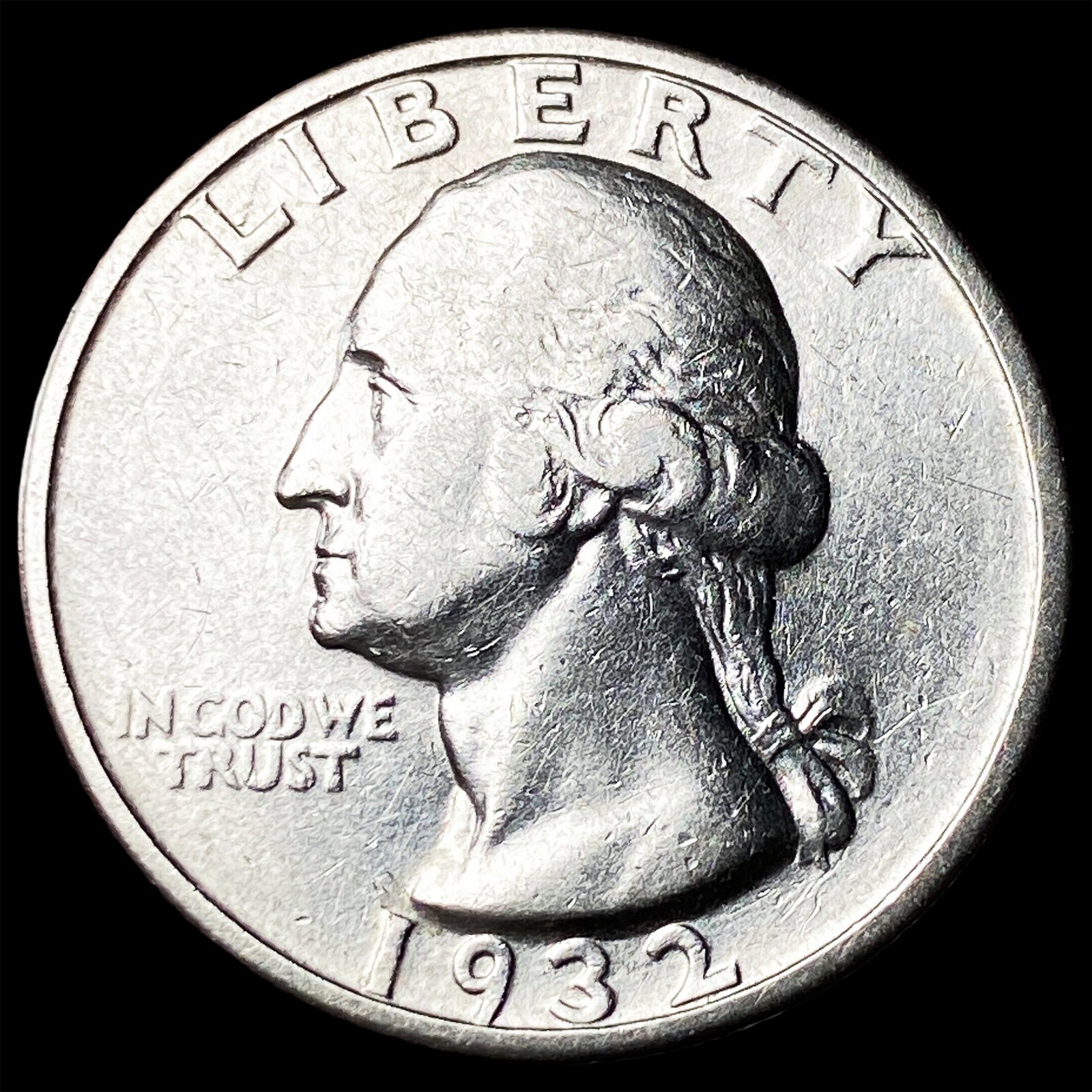 1932-S Silver Washington Quarter UNCIRCULATED: 1932-S Silver Washington Quarter UNCIRCULATED