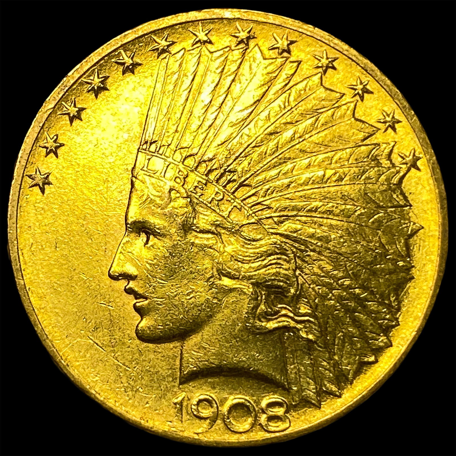 1908 $10 Gold Eagle (1 of 2)
