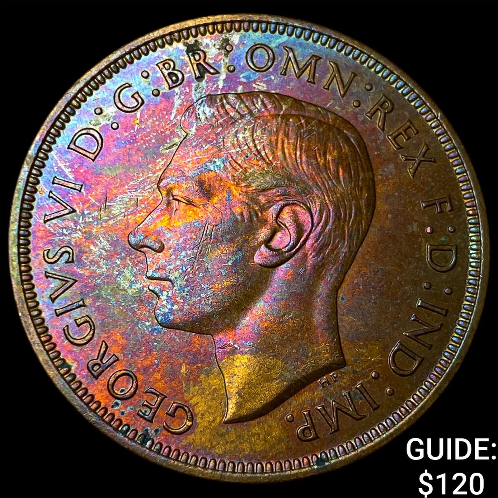 1938 Great Britain Bronze 1 Penny (1 of 2)