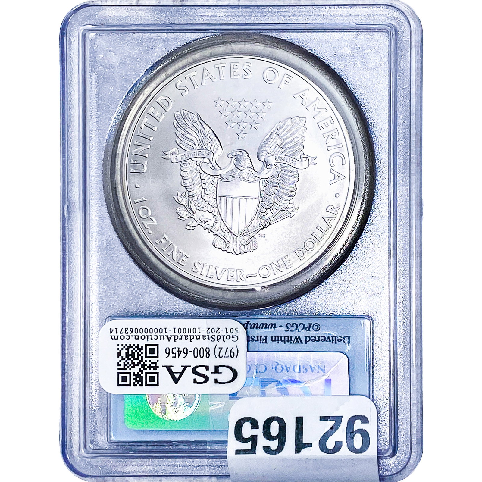 2009 Silver Eagle PCGS MS69 - 2