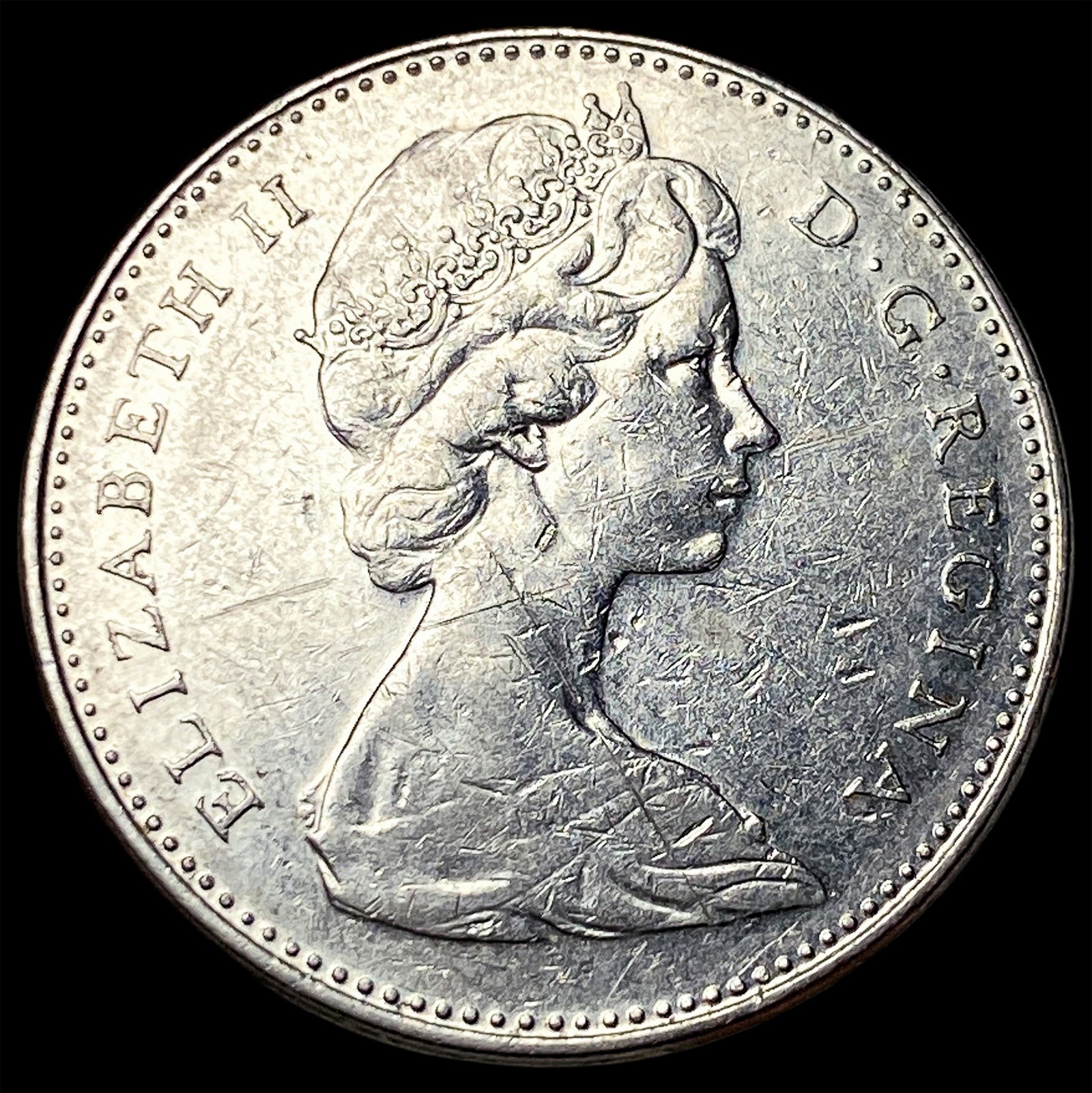 1968 Canada Nickel 5 Cents: 1968 Canada Nickel 5 Cents