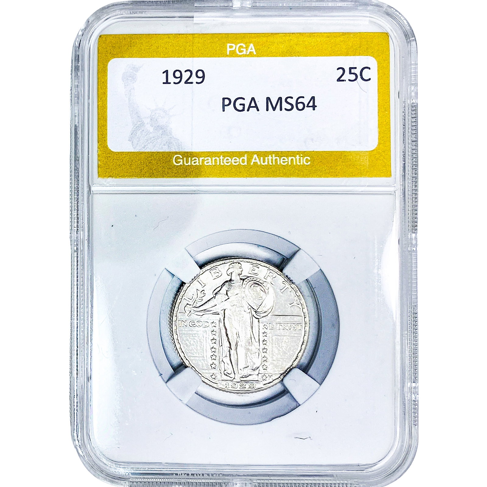 1929 Standing Liberty Quarter PGA MS64 (1 of 2)