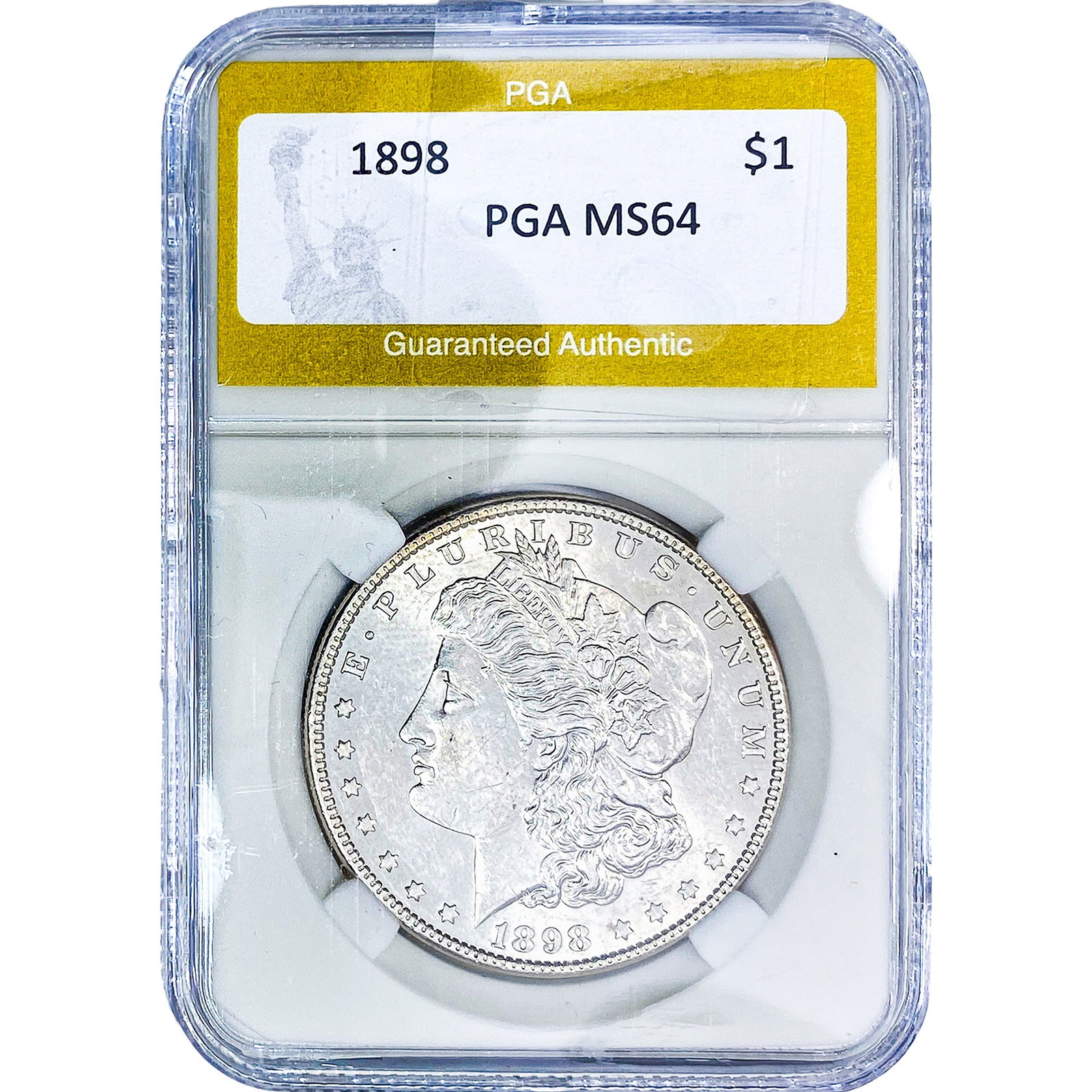 1898 Morgan Silver Dollar PGA MS64 (1 of 2)