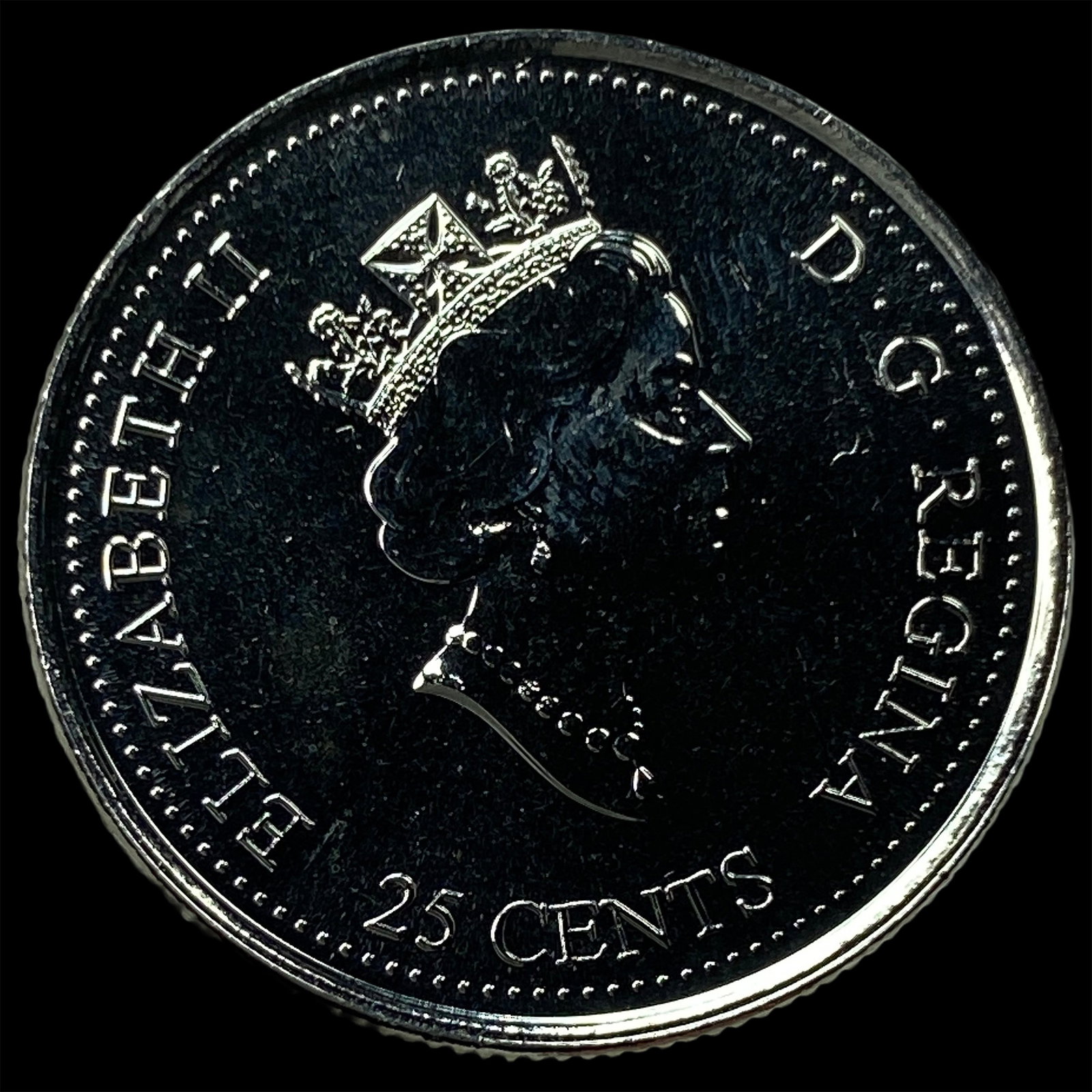 2000 Canada Nickel 25 Cents Proof Like- Harmony: 2000 Canada Nickel 25 Cents Proof Like- Harmony