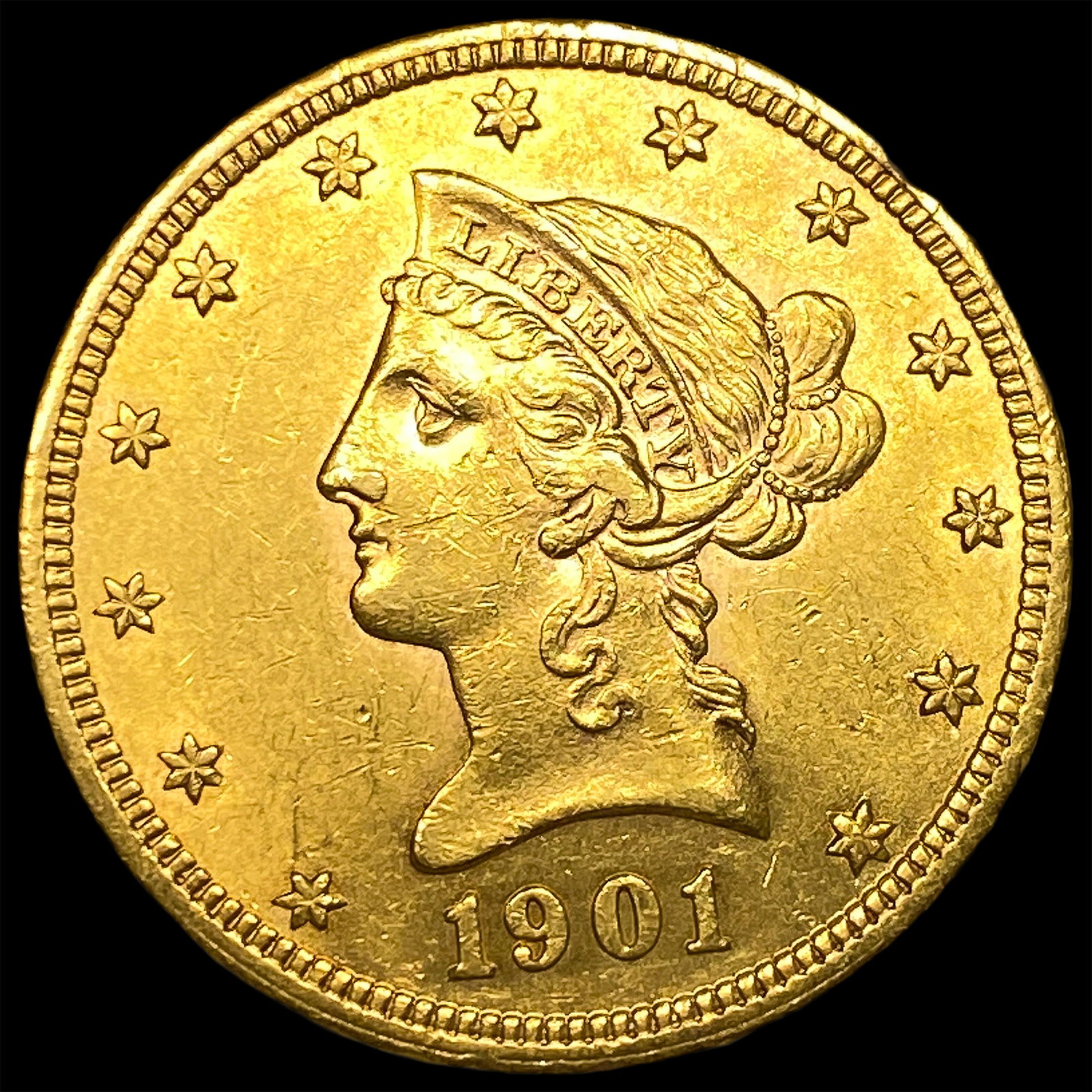 1901 $10 Gold Eagle: 1901 $10 Gold Eagle