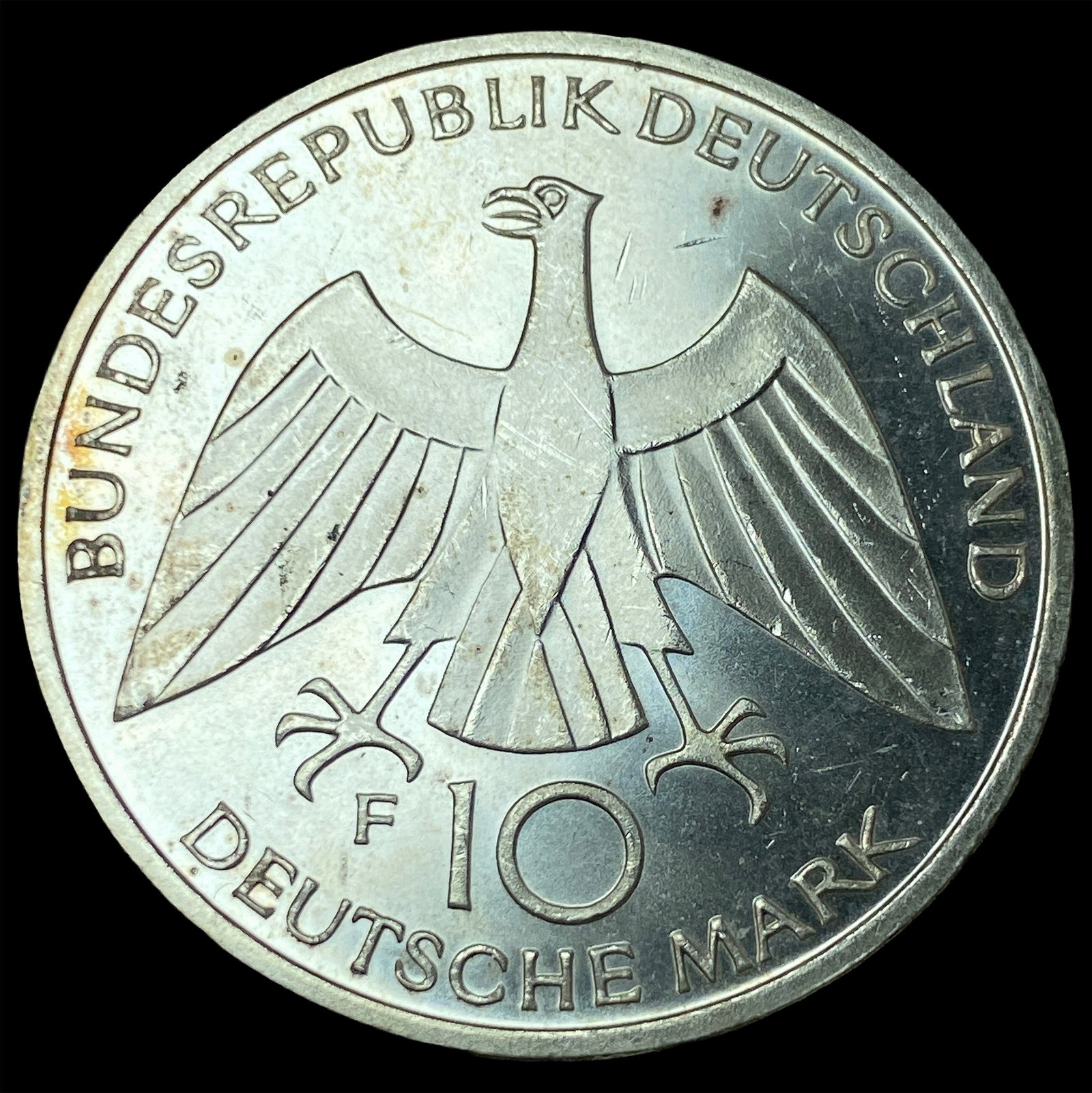 1972F Germany Silver 10 Mark - Olympics - 2