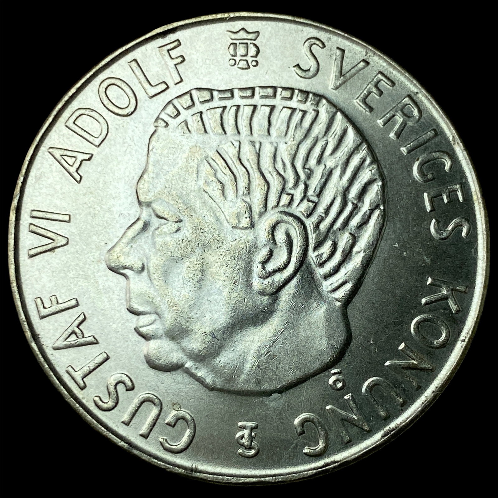 1954 Sweden Silver 5 Kronor (1 of 2)