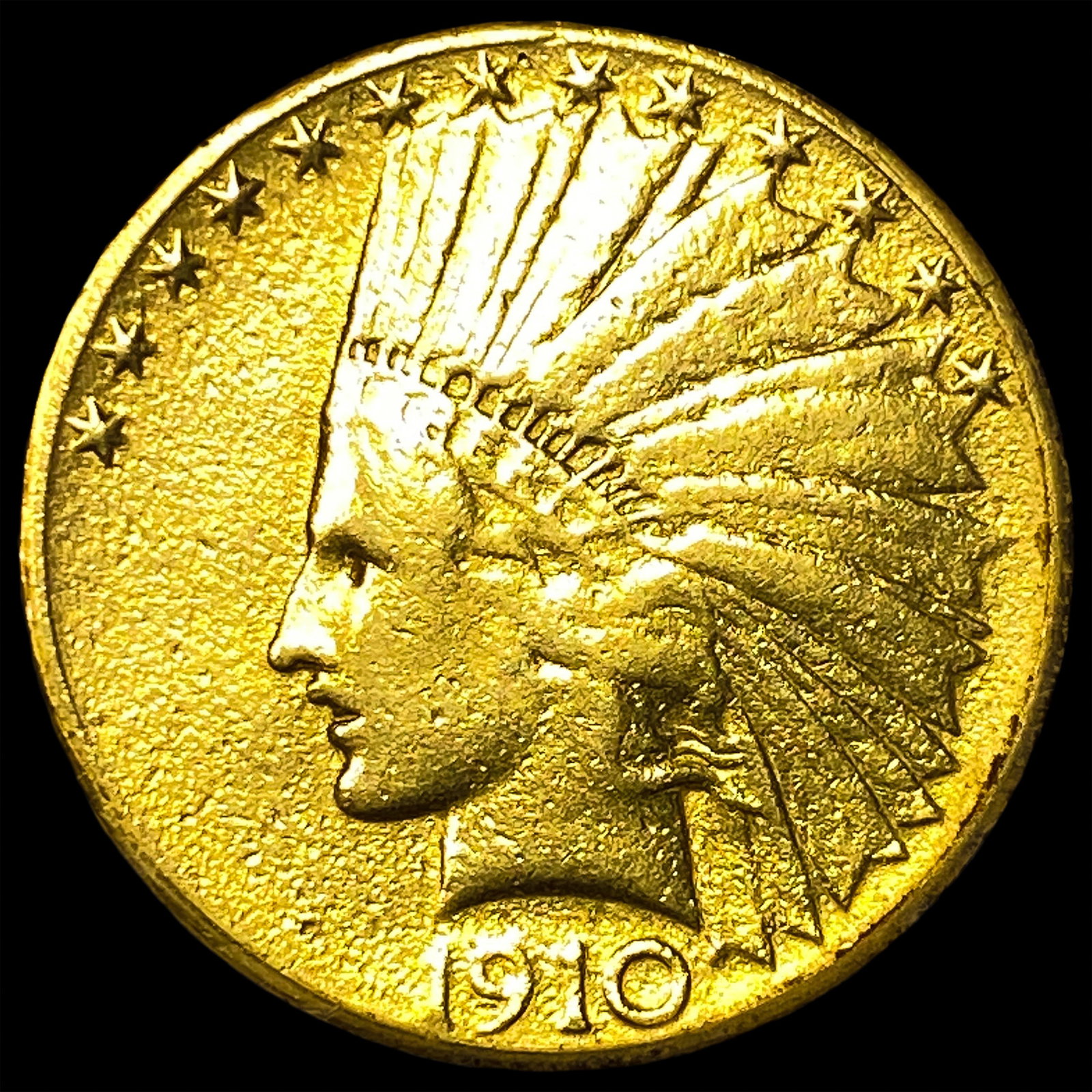 1910 $10 Gold Eagle: 1910 $10 Gold Eagle