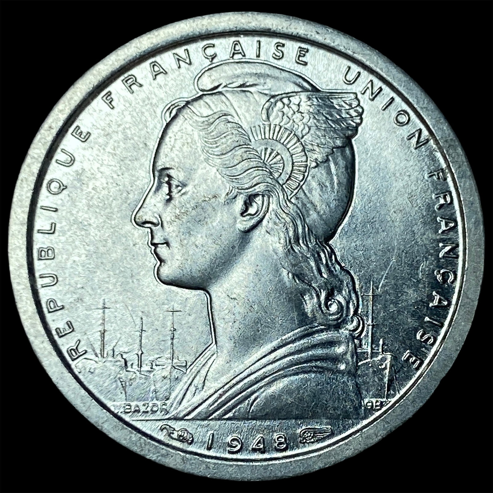 France Saint Pierre & Miquelon 1 Franc: France Saint Pierre & Miquelon 1 Franc