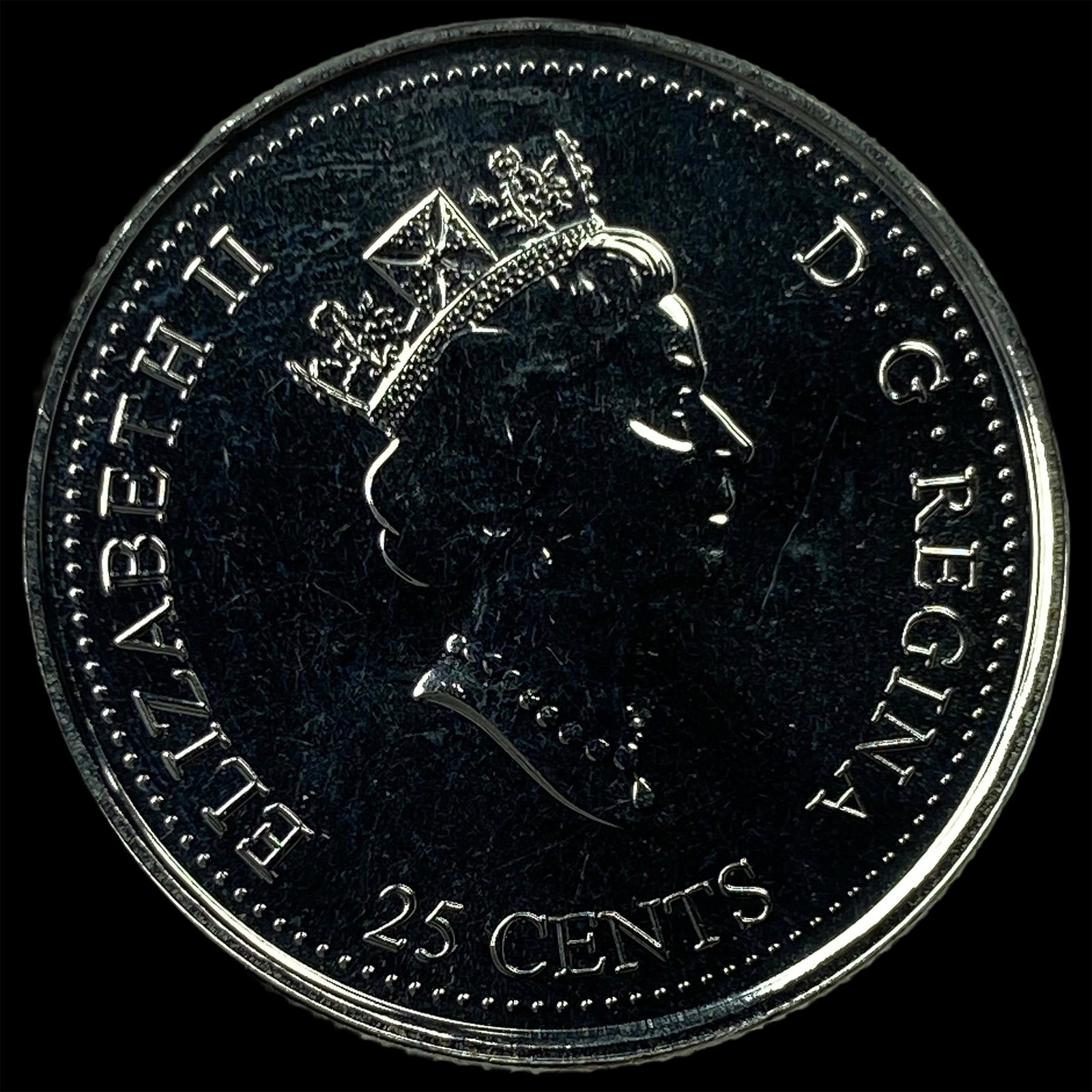 2000 Canada Nickel 25 Cents Prrof Like- Ingenuity (1 of 2)