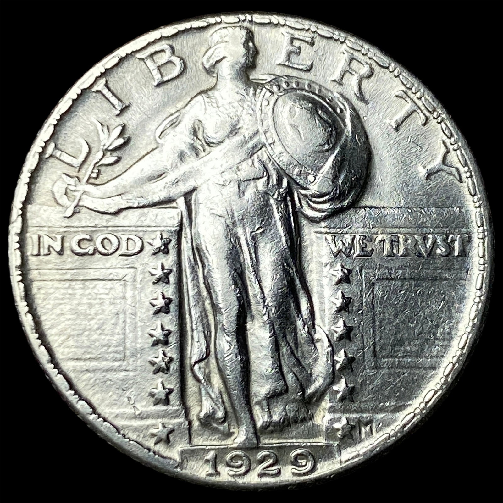 1929 Standing Liberty Quarter CLOSELY UNCIRCULATED (1 of 2)