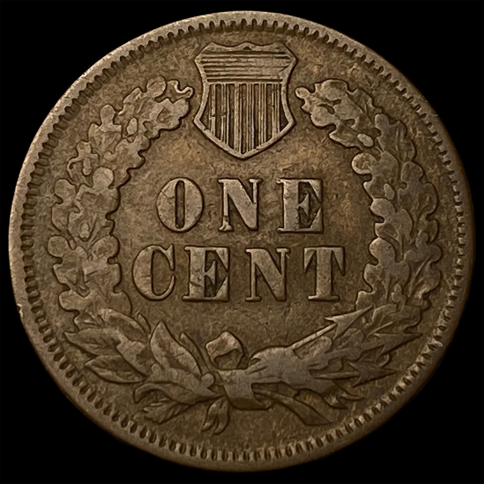 1875 Indian Head Cent SUPERB GEM BU - 2