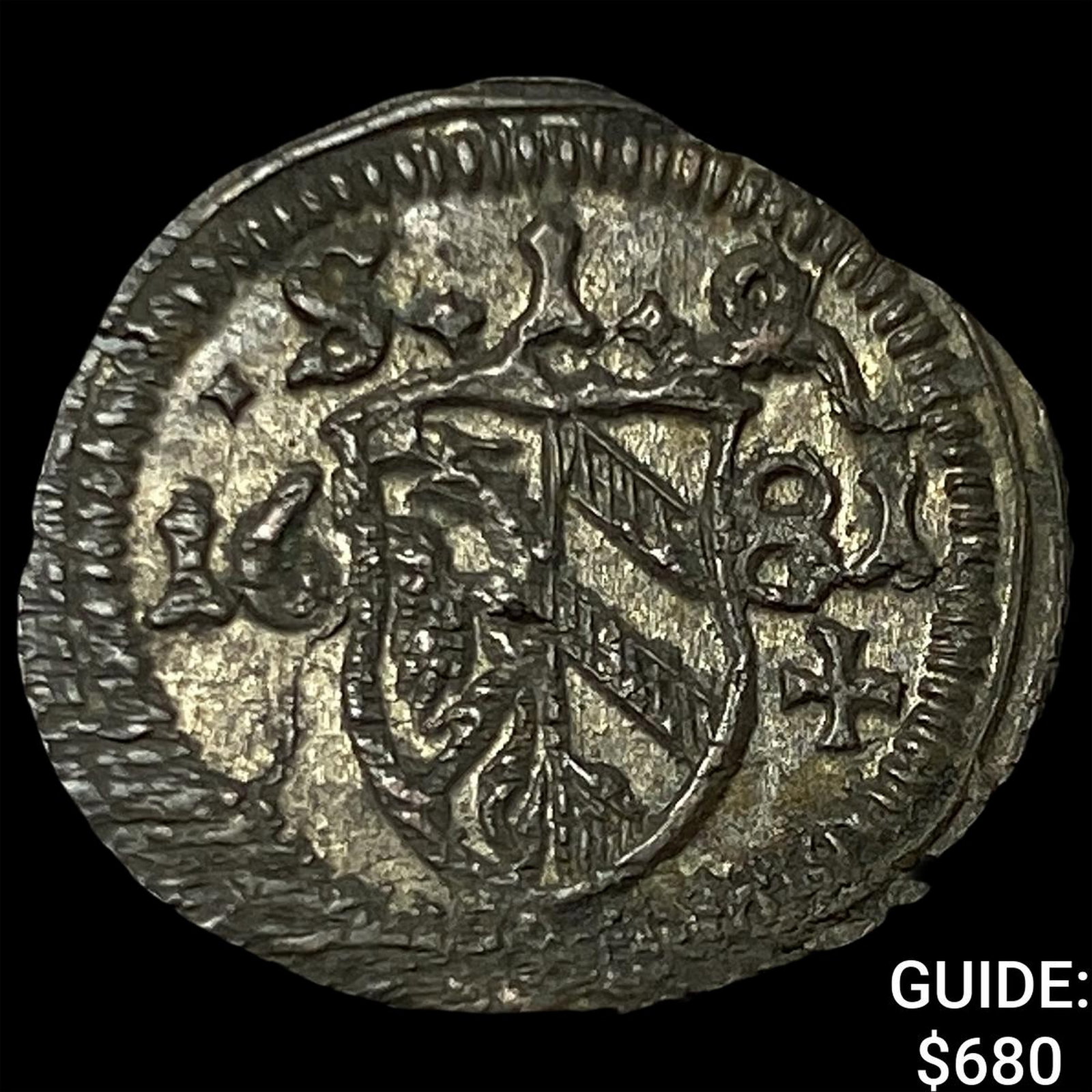 1681 Germany Nuremberg Billon Pfennig: 1681 Germany Nuremberg Billon Pfennig