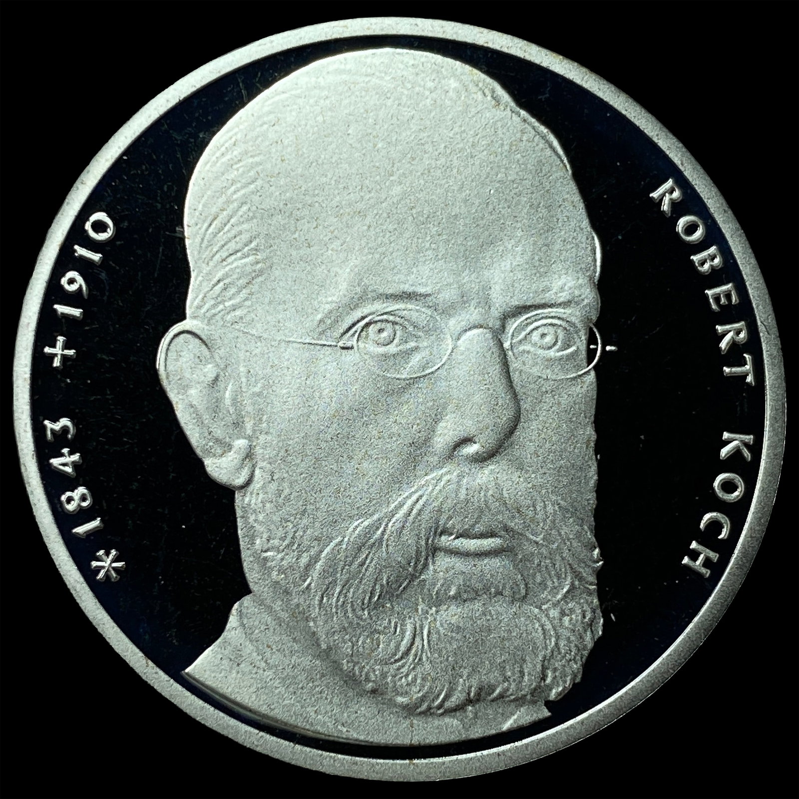 1993J Germany Silver 10 Mark Proof: 1993J Germany Silver 10 Mark Proof