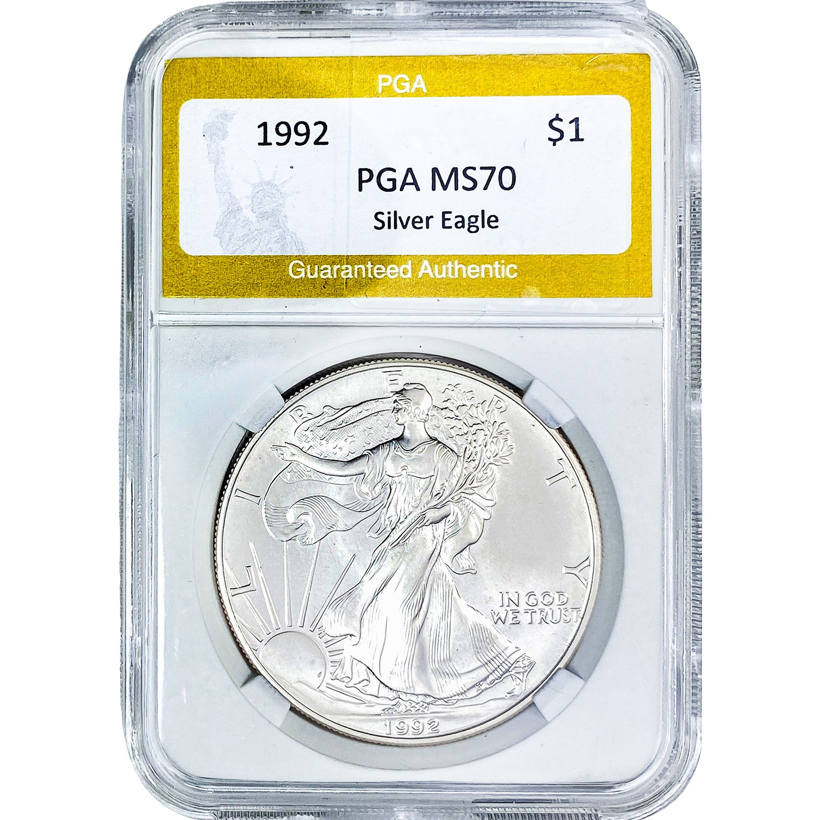 1992 Silver Eagle PGA MS70 (1 of 2)