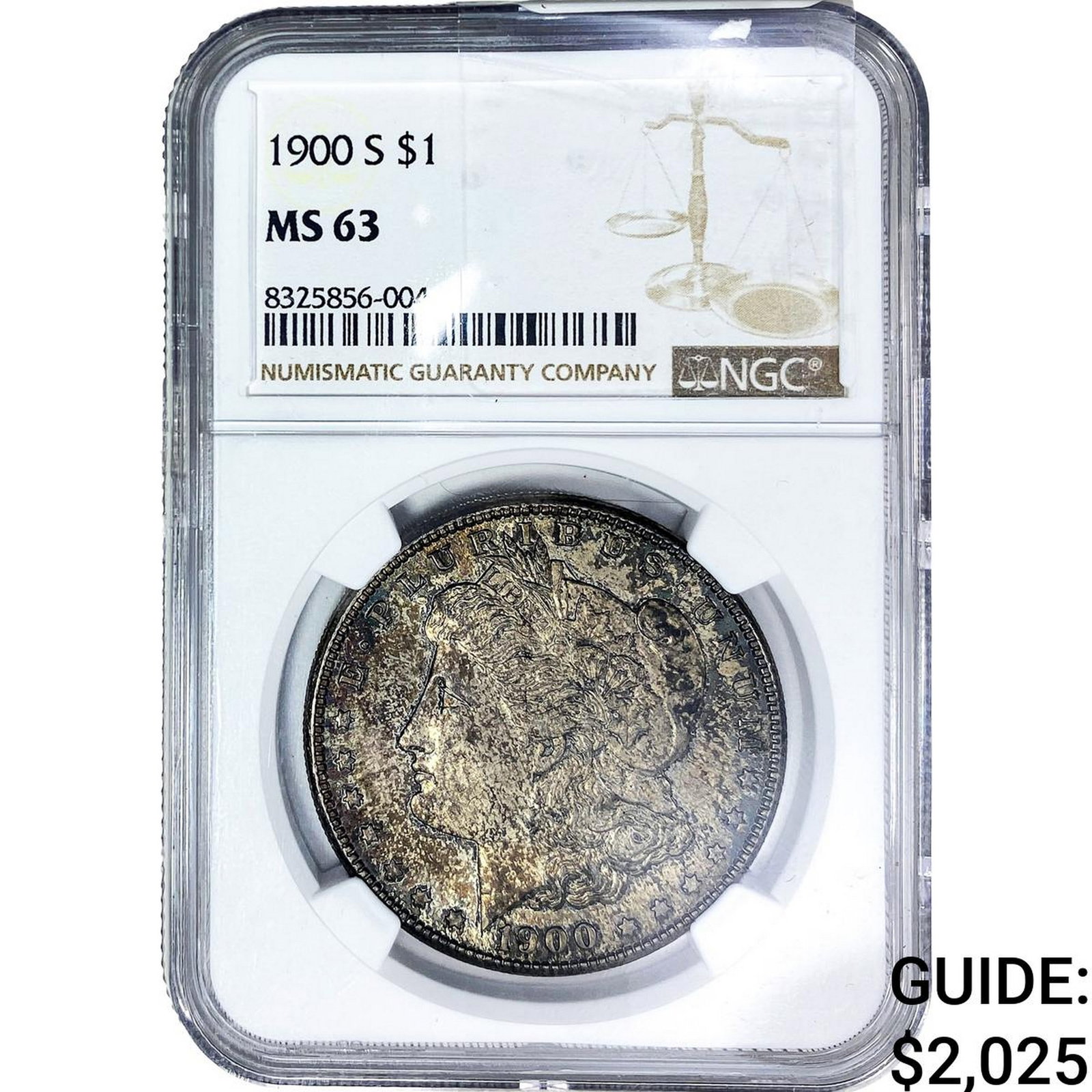 1900-S Morgan Silver Dollar NGC MS63 (1 of 2)