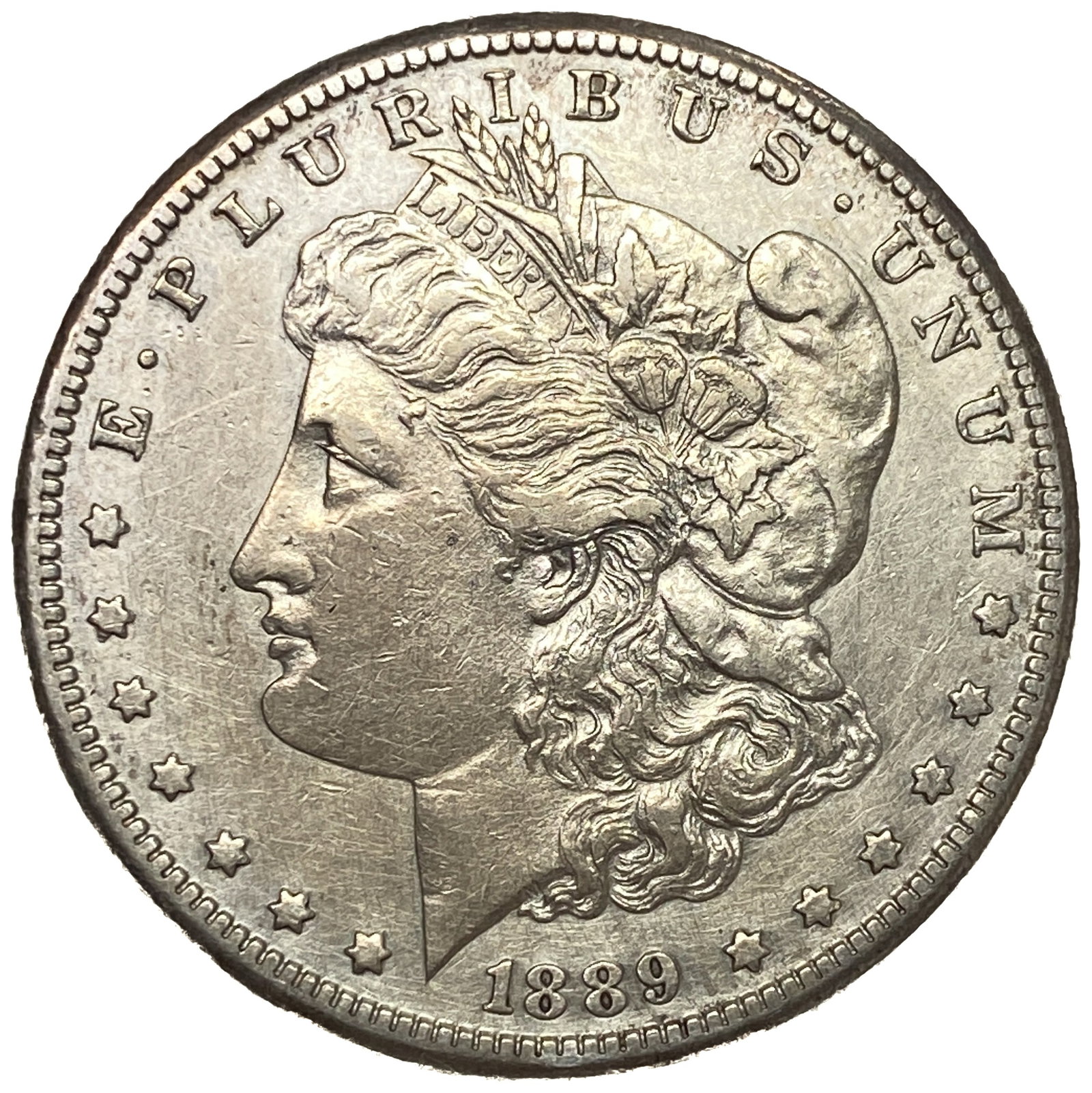 1889-CC Morgan Silver Dollar (1 of 4)