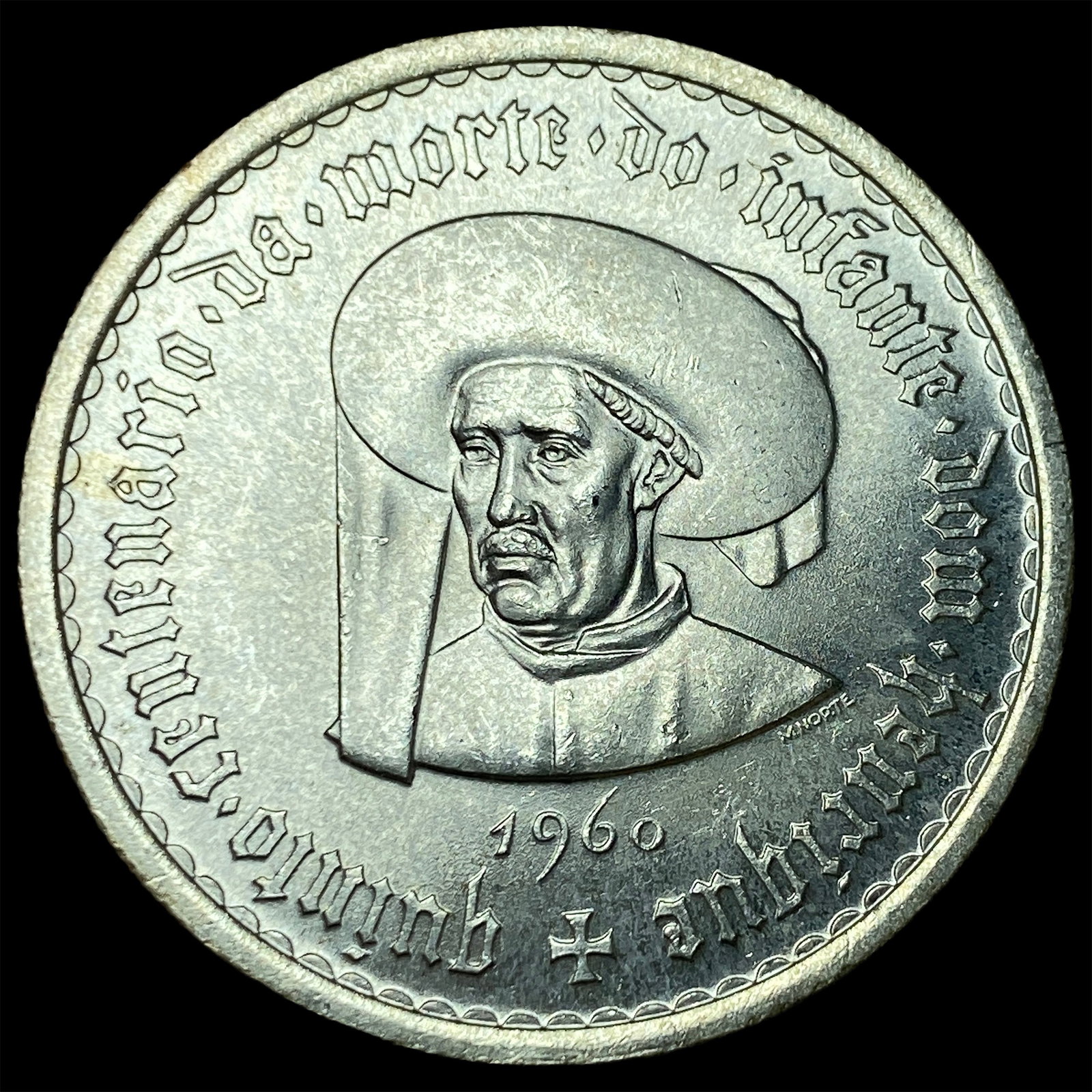 1960 Portugal Silver 10 Escudos (1 of 2)