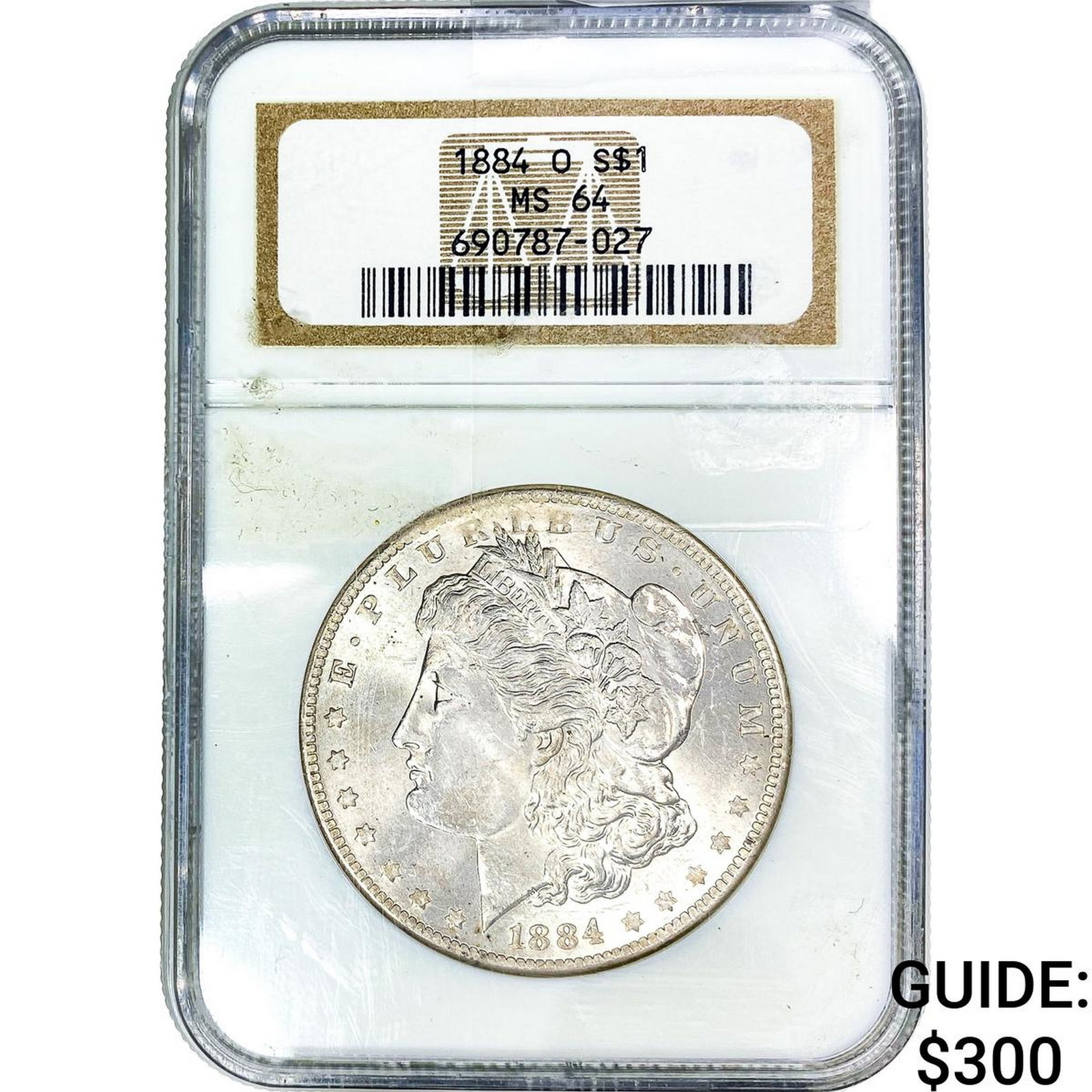 1884-O Morgan Silver Dollar NGC MS64 (1 of 2)