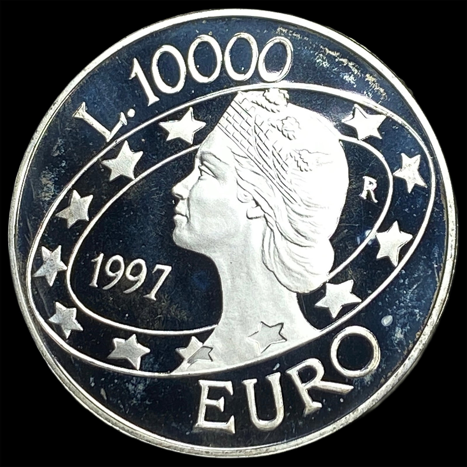 1997 San Marino Silver 10,000 Lire (1 of 2)