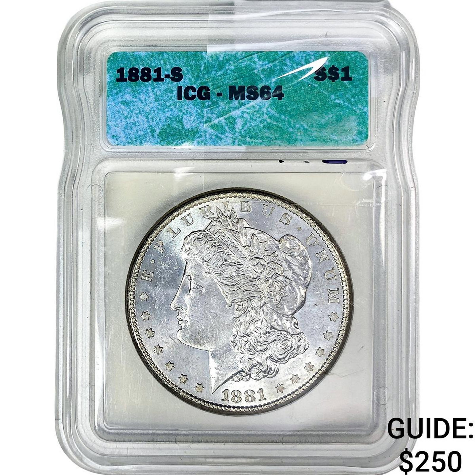 1881-S Morgan Silver Dollar ICG MS64 (1 of 2)