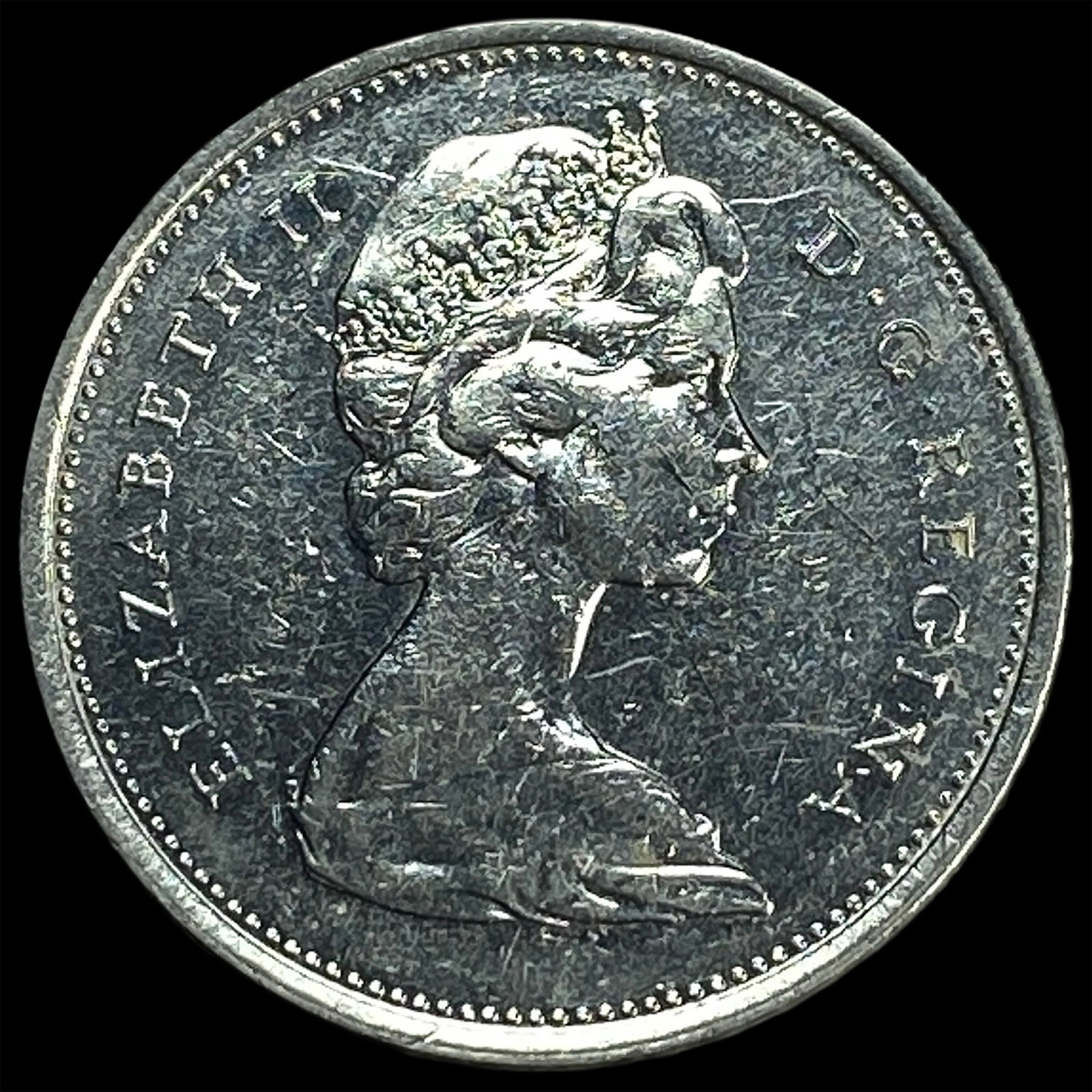 1974 Canada Nickel 25 Cents: 1974 Canada Nickel 25 Cents
