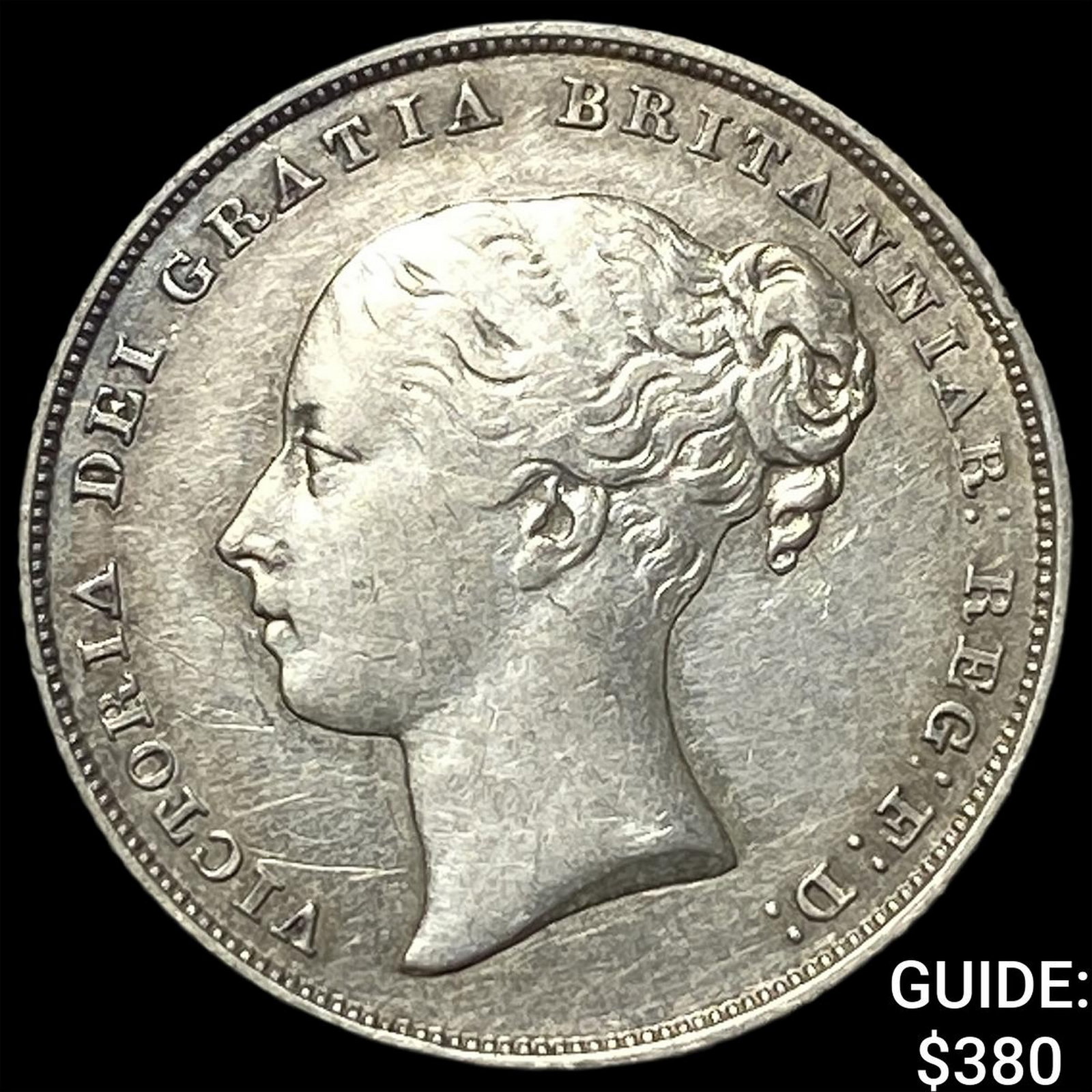 1839 Great Britain Silver 1 Shilling (1 of 2)