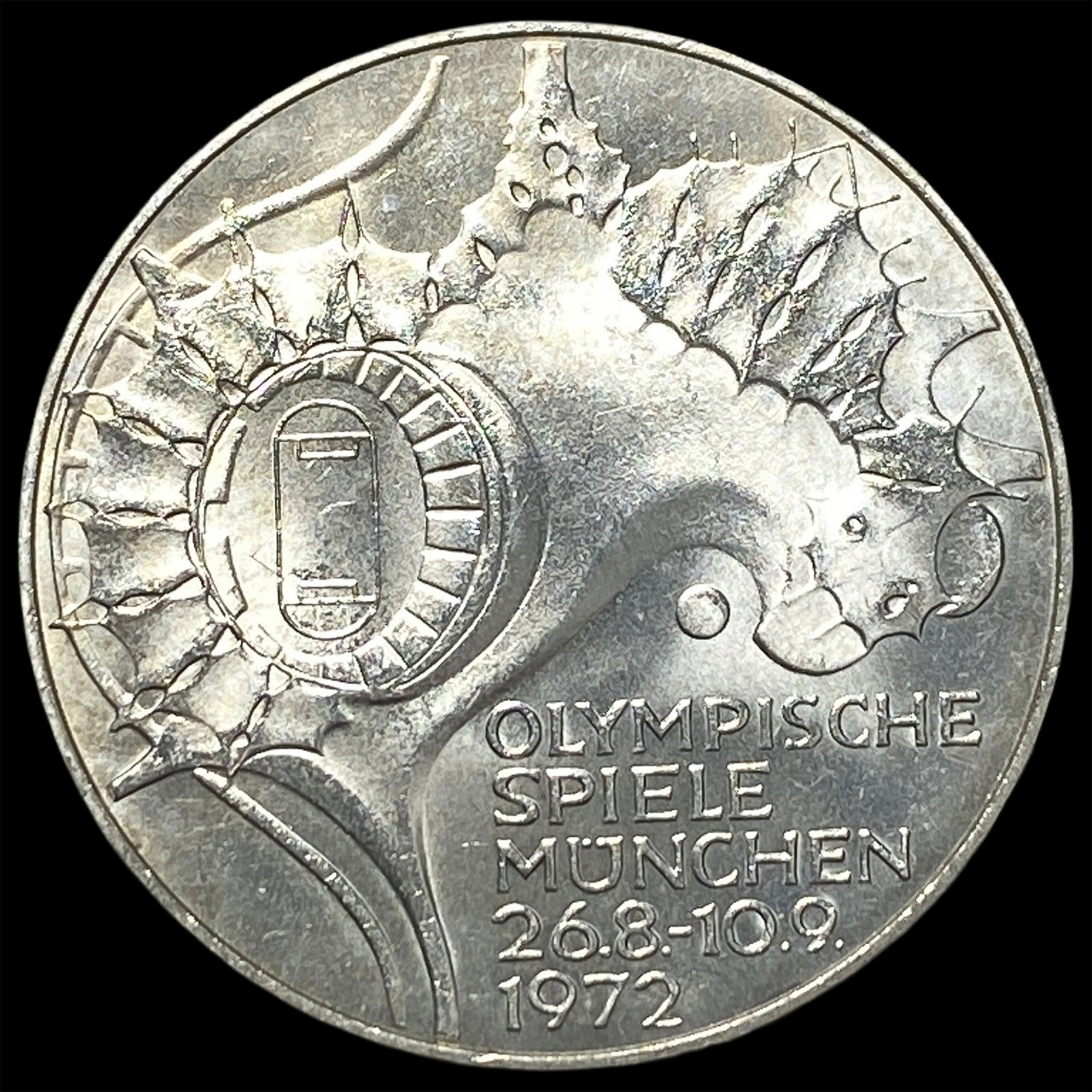 1972J Germany Silver 10 Mark: 1972J Germany Silver 10 Mark