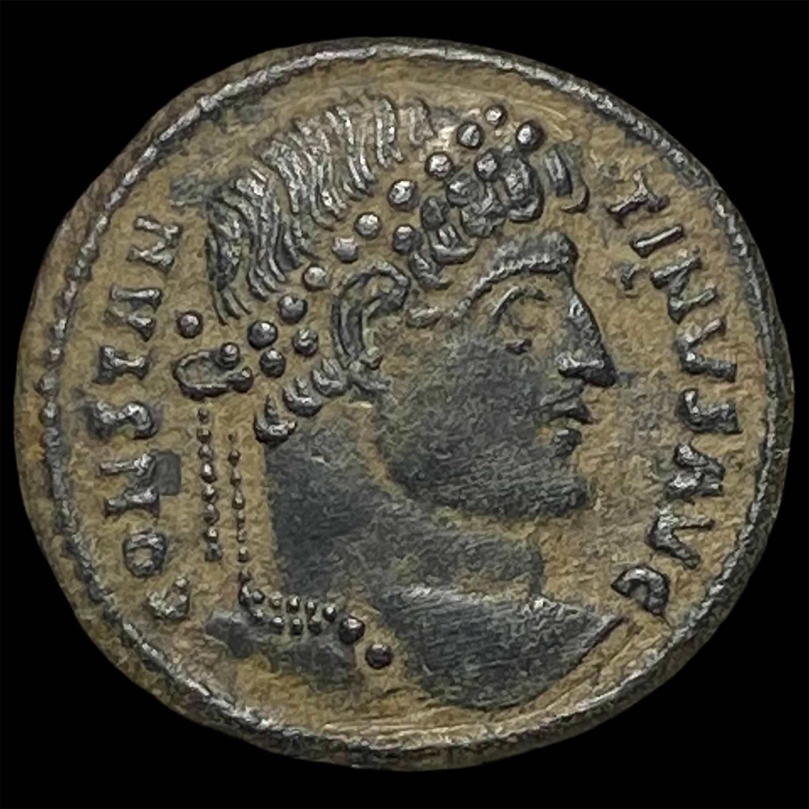 Constantine I 307-337 AD Bronze Follis (1 of 2)