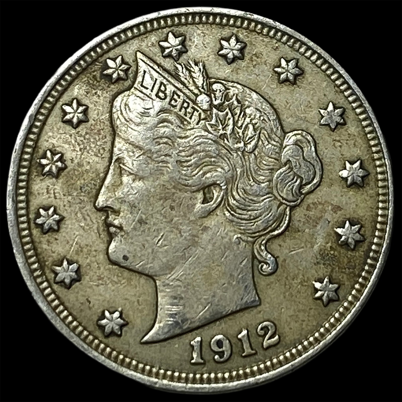 1912 Liberty Head Nickel NEARLY UNCIRCULATED (1 of 2)