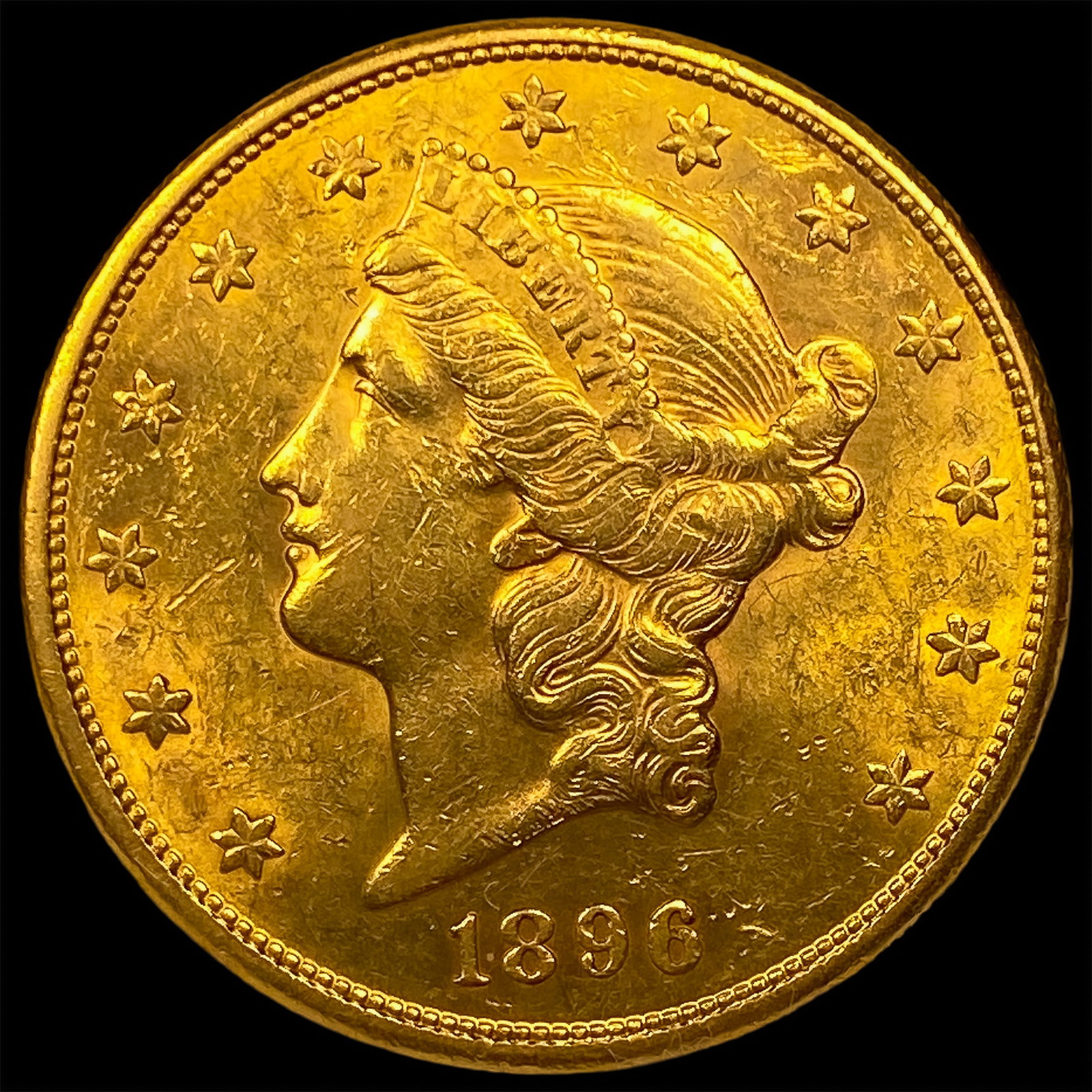 1896-S $20 Gold Double Eagle: 1896-S $20 Gold Double Eagle