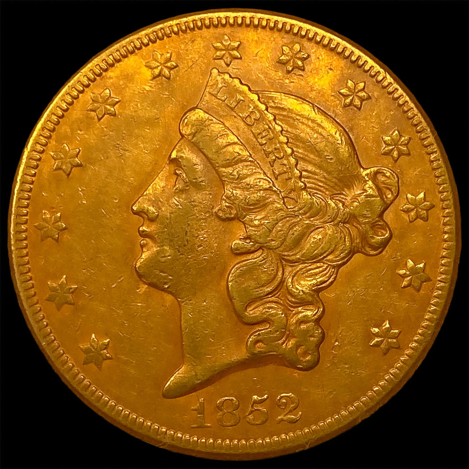 1852-O $20 Gold Double Eagle: 1852-O $20 Gold Double Eagle