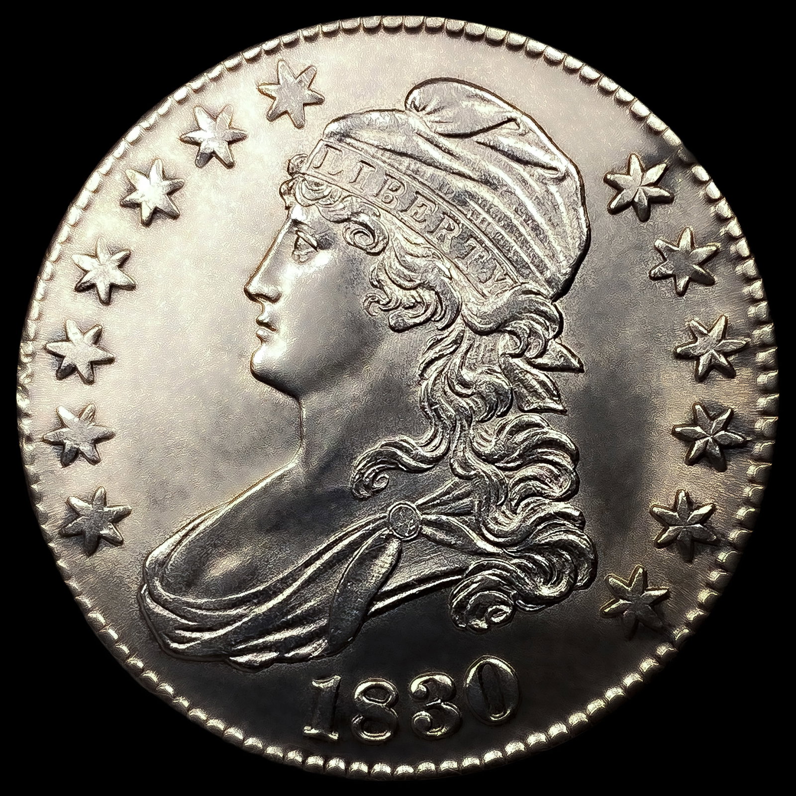 1830 Capped Bust Half Dollar: 1830 Capped Bust Half Dollar