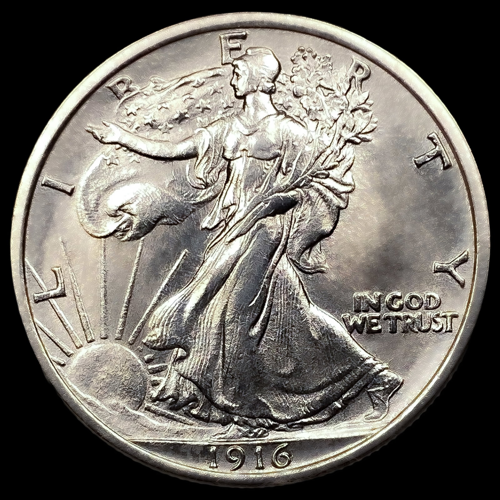 1916 Walking Liberty Half Dollar: 1916 Walking Liberty Half Dollar